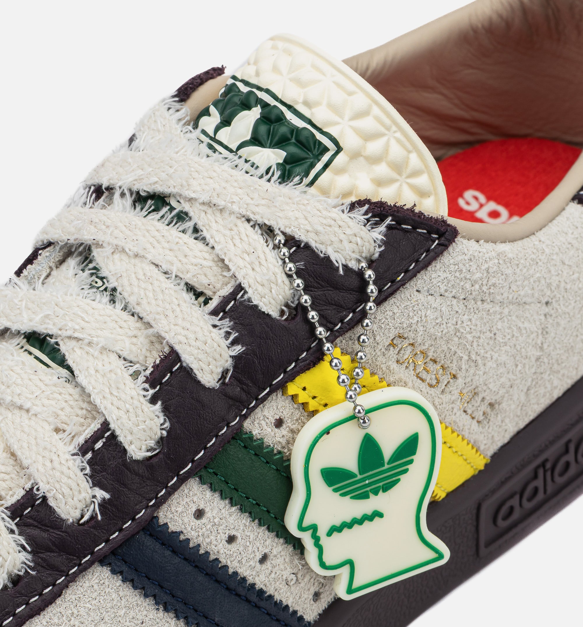 Brain Dead x Forest Hills Mens Lifestyle Shoe - Cream White/Pantone/Night Red、mySite、dreamappss