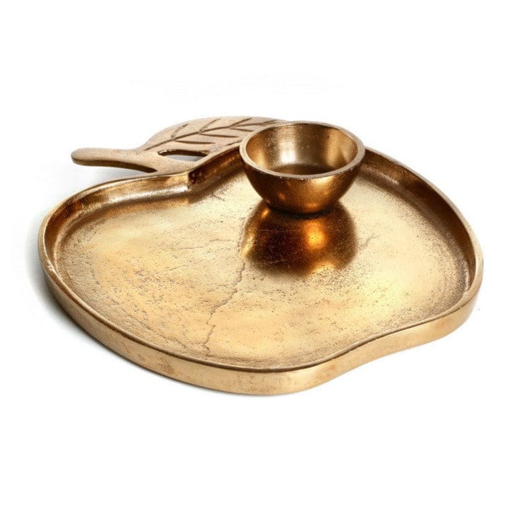 Copper Metal Apple Tray and Honey Dish、mySite、topwebapps