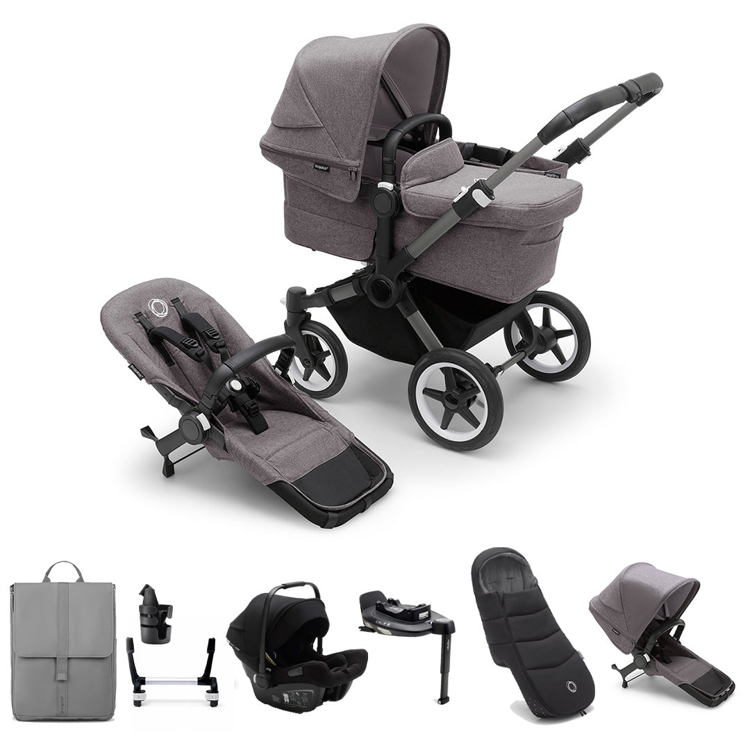  Bugaboo Donkey 5 Duo Ultimate Newborn Bundle、mySite、merchandisen