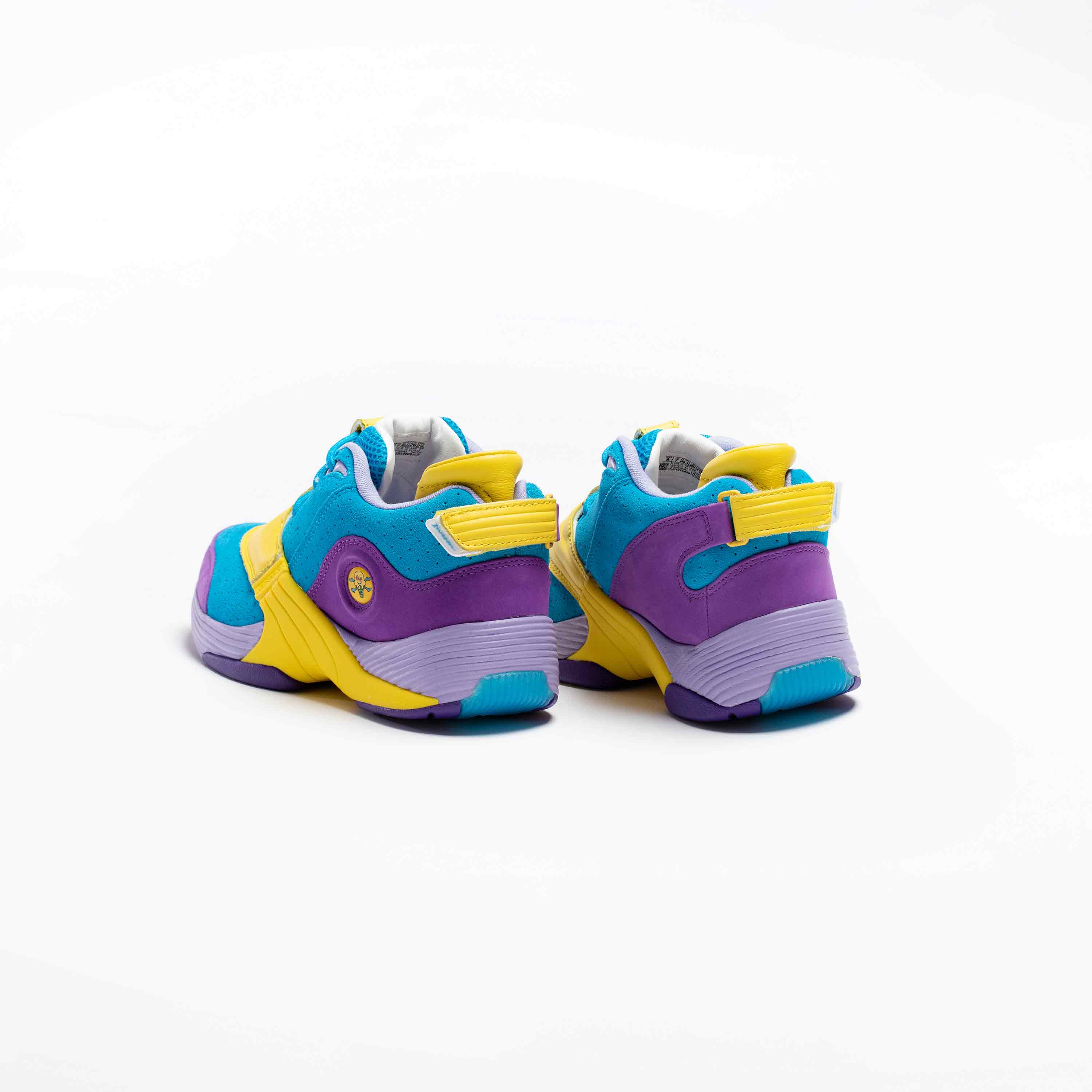 Bbc Ice Cream X Reebok Answer V Mens Lifestyle Shoe - Teal/Purple/Yellow、mySite、dreamappss