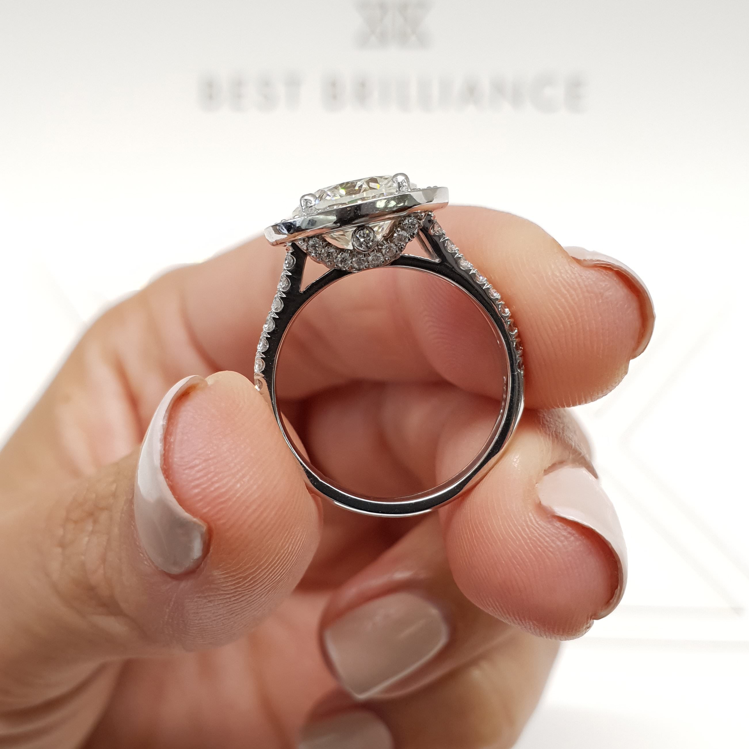 Camilla Diamond Engagement Ring -Platinum、mySite、hinf8tx79