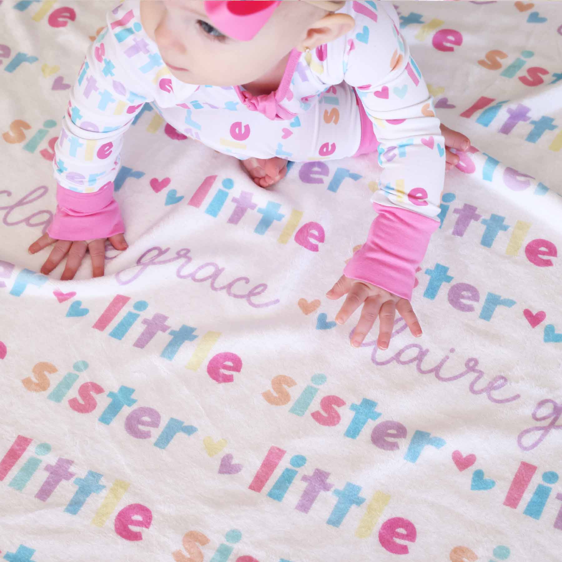 Personalized Kids Blanket | Little Sibling、mySite、layawaytickets
