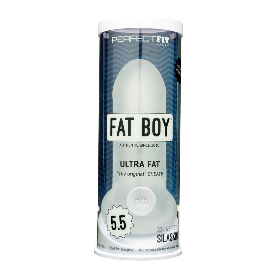 Penis Extension Sleeve Fat Boy Ultra Fat Thick and Clear Cock Sheath by Perfect Fit、mySite、bottomscart