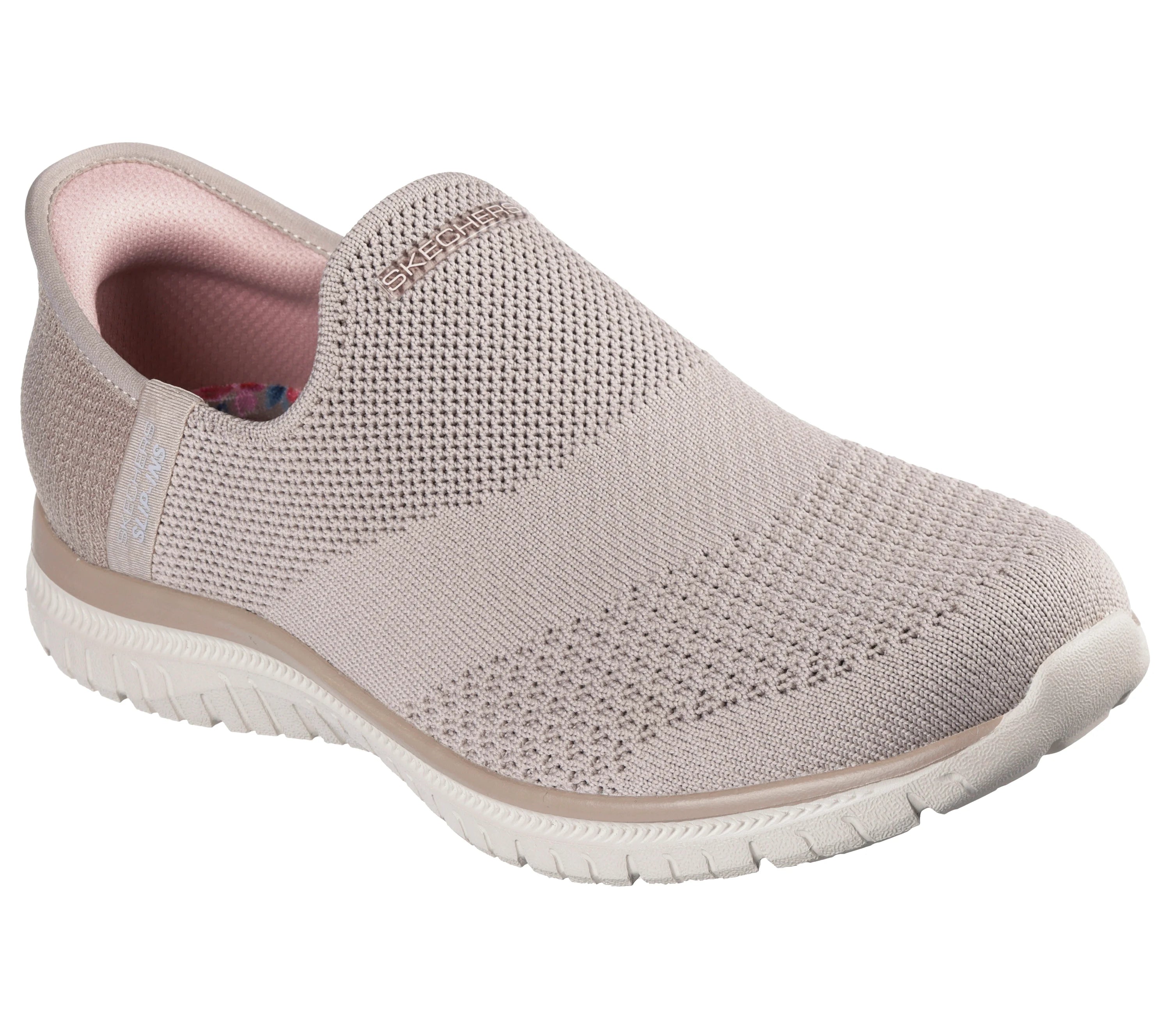  Skechers Women's Virtue-Sleek Slip-In Sneakers - Taupe、mySite、preschool7hills