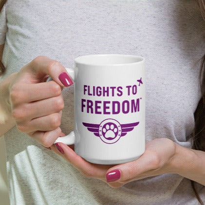 Flights to Freedom For Pets Mug、mySite、camillekostekn
