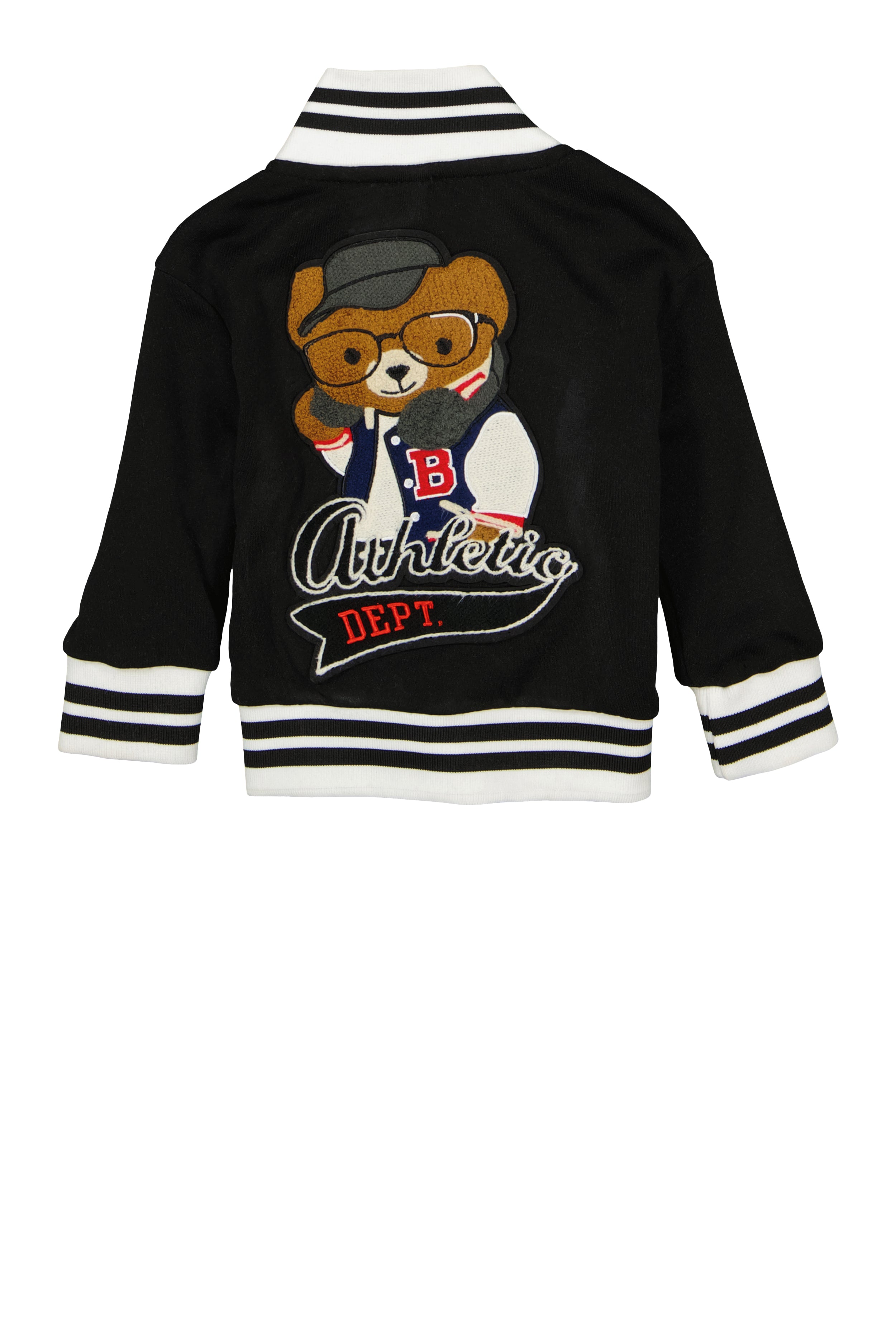 Baby Boys 0-9M Bear Athletic Dept Graphic Varsity Jacket、mySite、camillekostekn