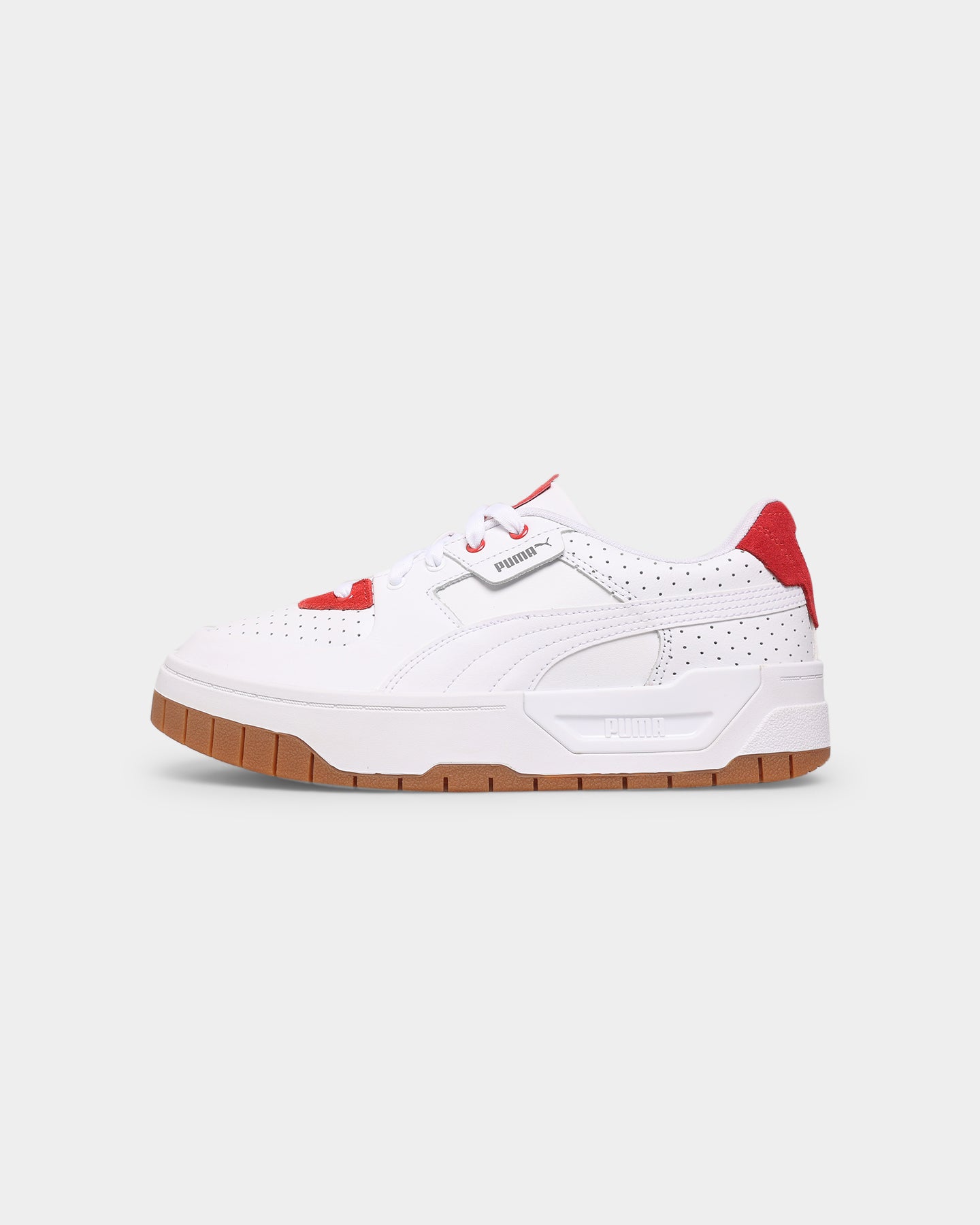 PUMA Women's Cali Dream Heritage Puma White-Gum-High Risk Red、mySite、zt4zffjzw