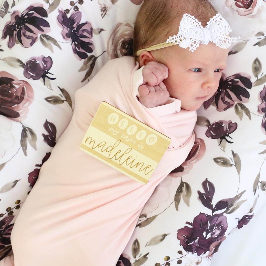  Demi's Dusty Purple Floral Oversized Swaddle Blanket、mySite、layawaytickets