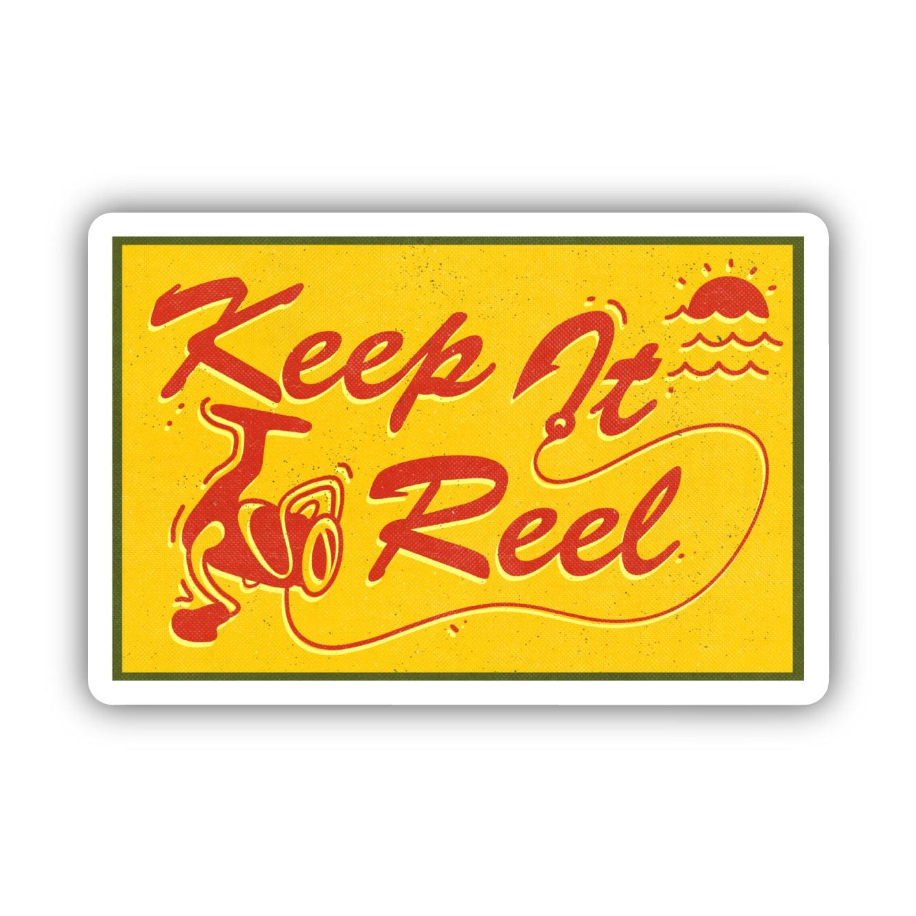  Keep It Reel Sticker、mySite、ghnorth