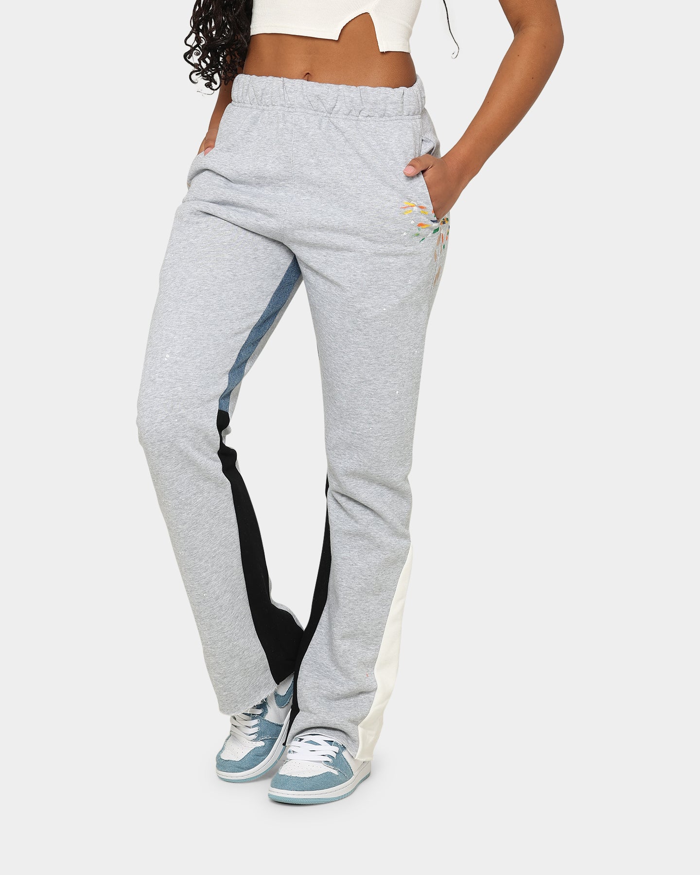 XXIII Sligo Flared Track Pants Grey、mySite、zt4zffjzw