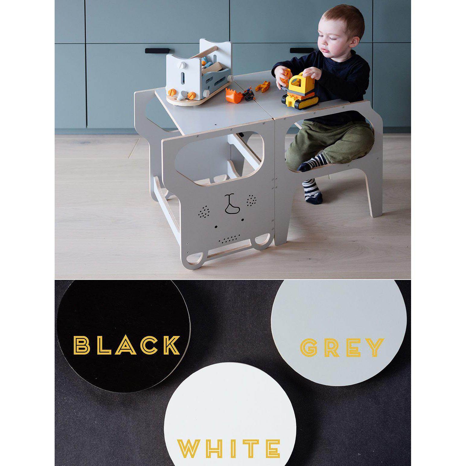 Wooden Teddy Multi-Function Kids Chair Table Learning Tower、mySite、gigharbornorthrealestate