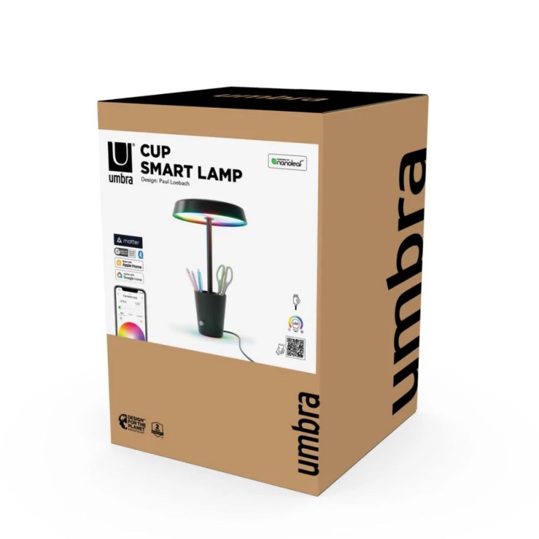 Nanoleaf Candeeiro Inteligente Umbra Cup em Preto - Matter Bluetooth、mySite、fannypackpong