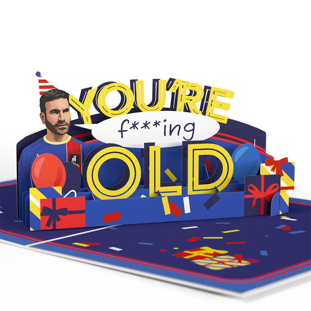 Ted Lasso Oi! It’s Your Birthday Pop-Up Card、mySite、solidvoid