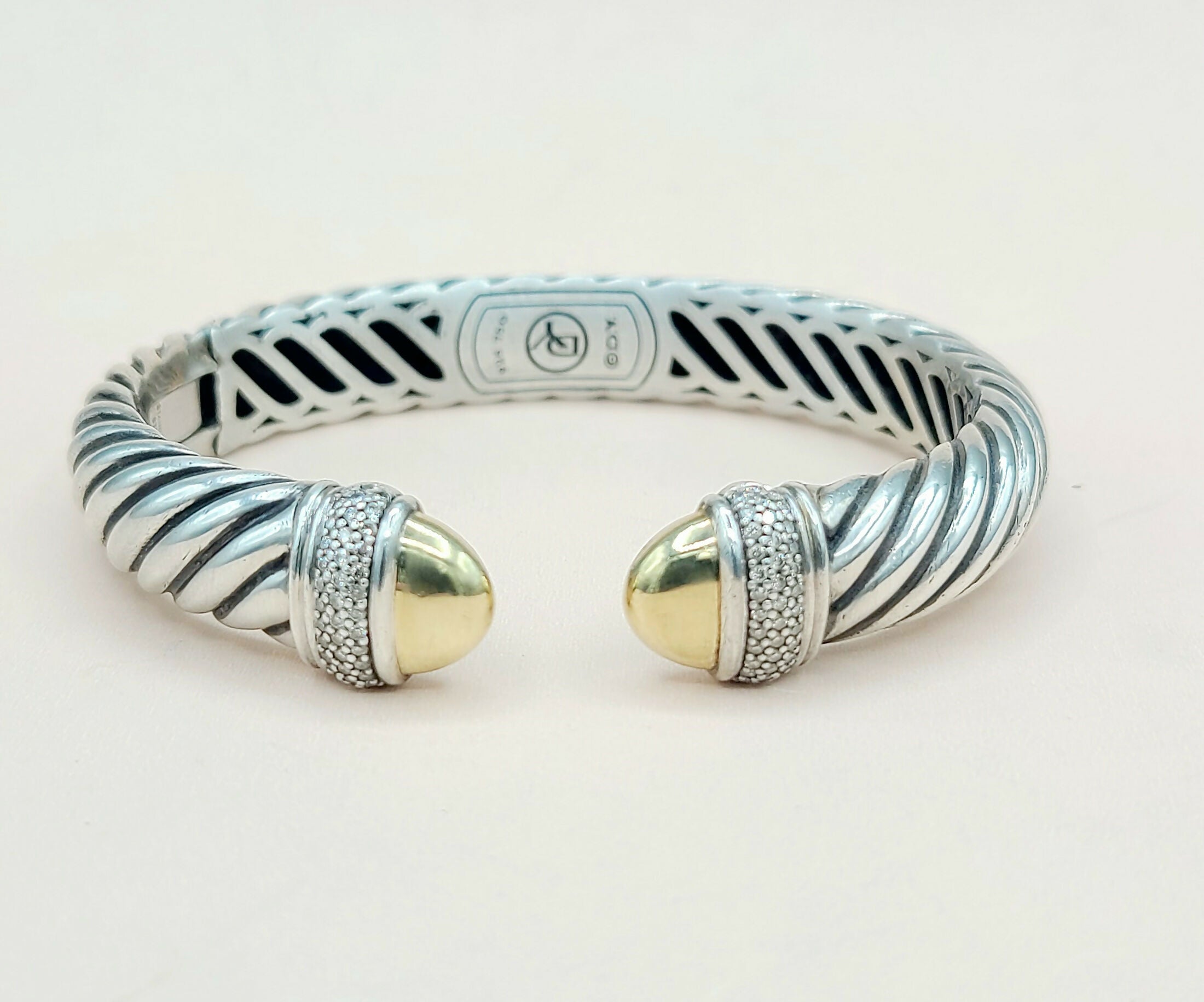 David Yurman Waverly Bracelet Diamonds & Gold、mySite、hinf8tx79