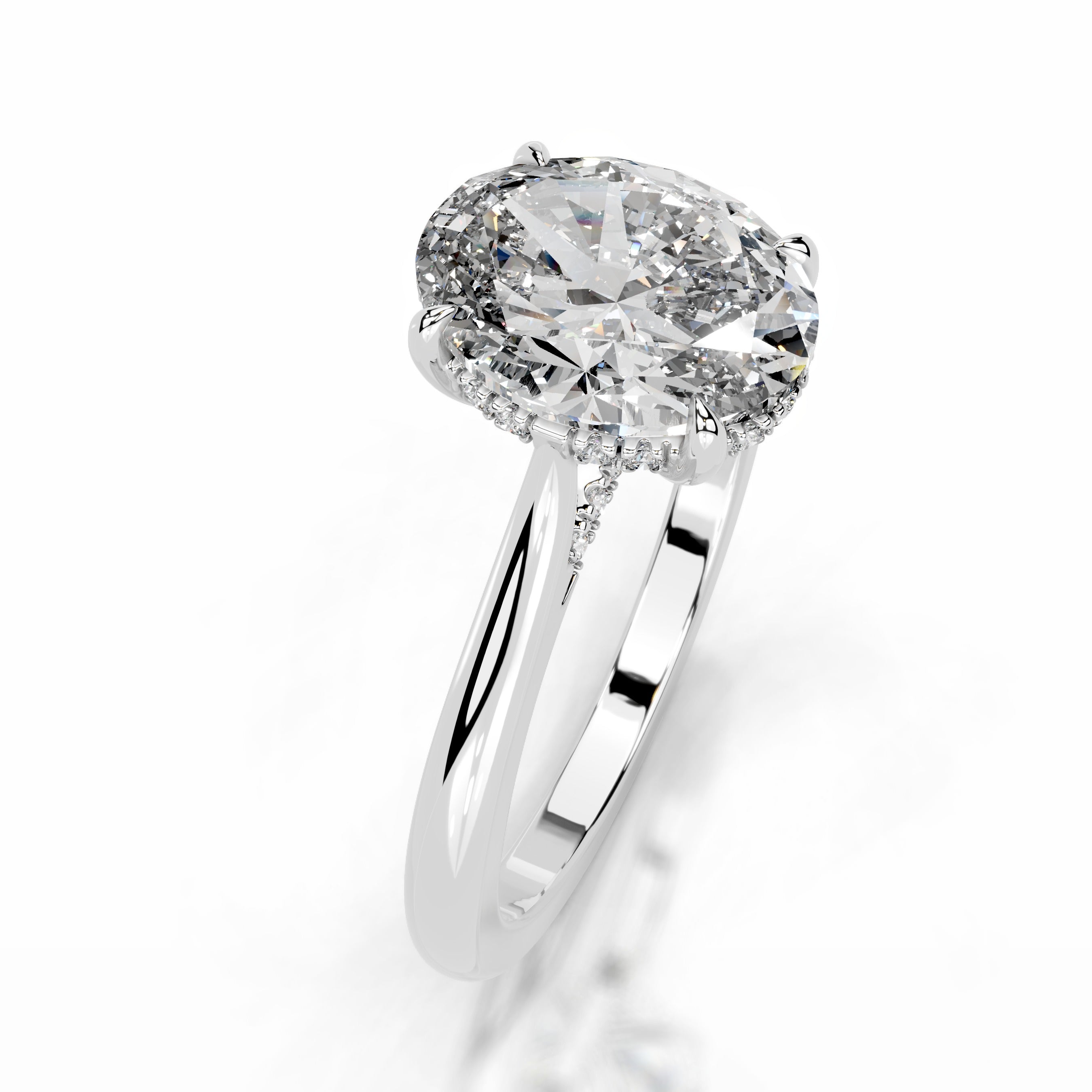 Bahia Diamond Engagement Ring - 14 White Gold、mySite、hinf8tx79