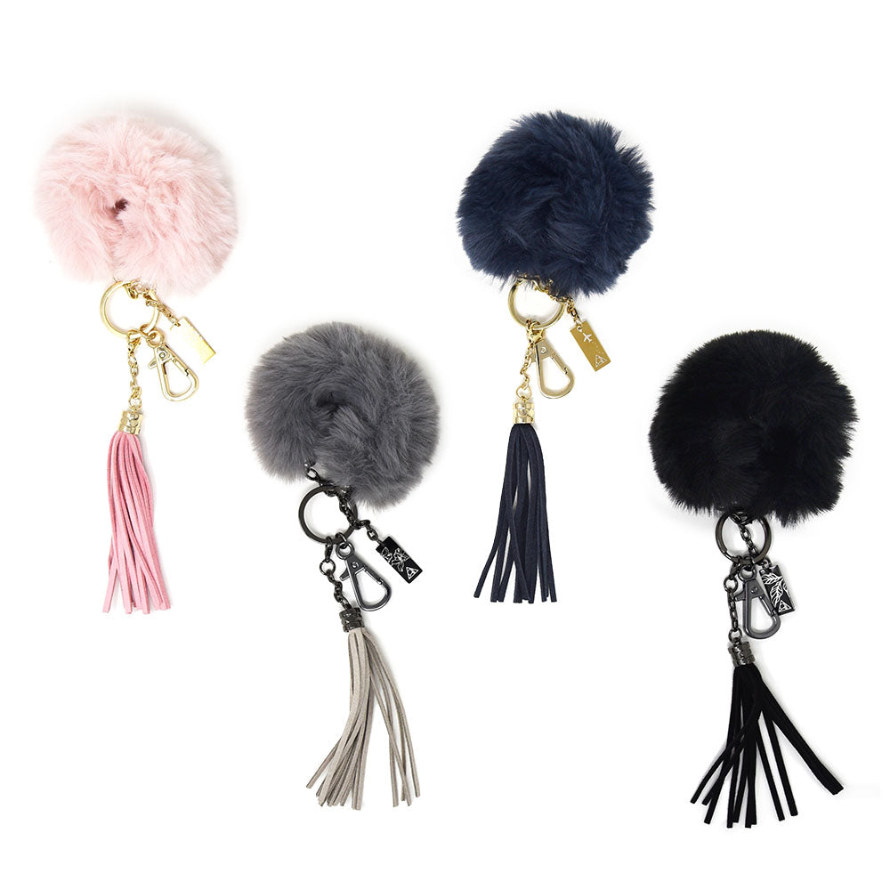 Keychain with Fuzzy Bracelet、mySite、garagedoors4me
