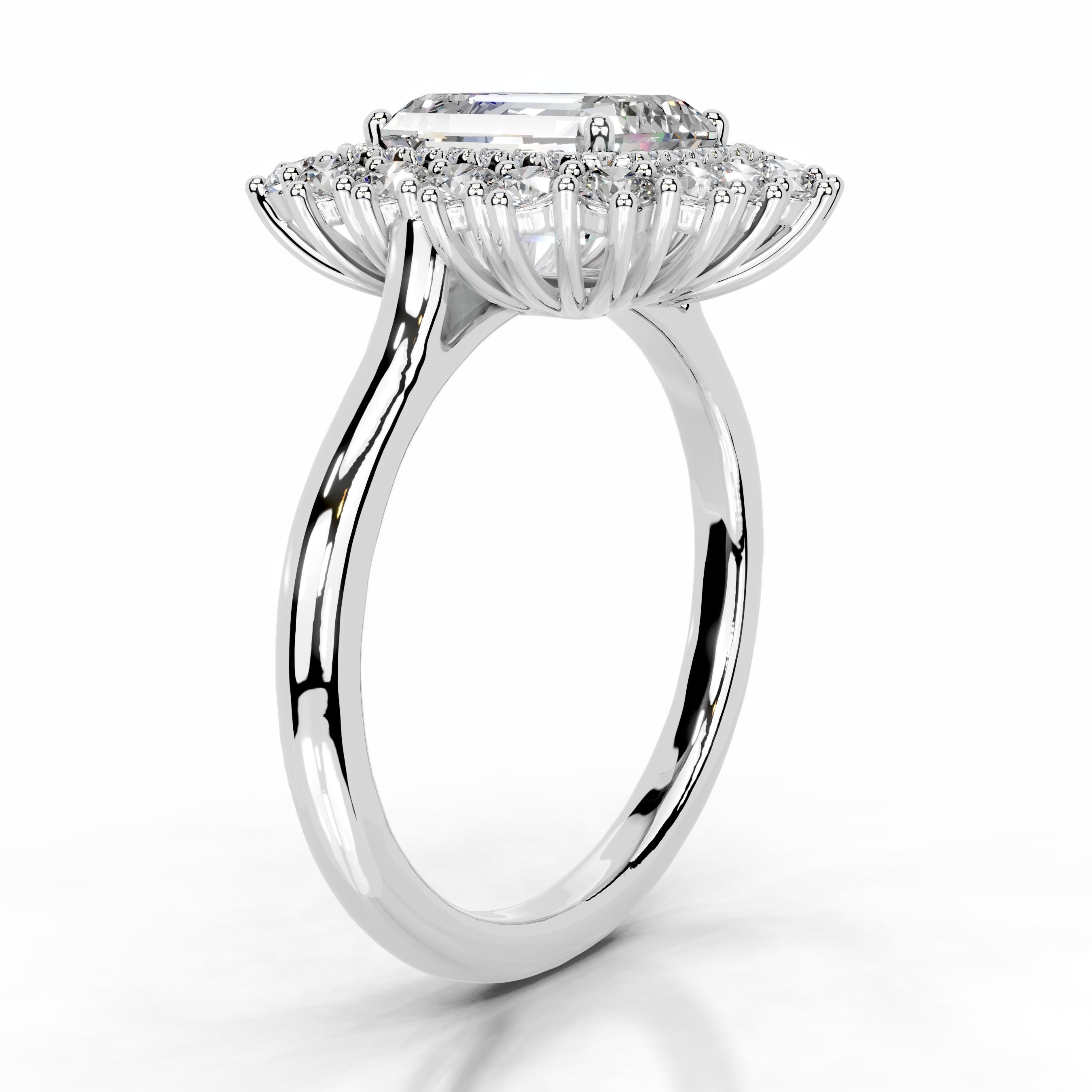 Myaree Moissanite & Diamond Ring - Platinum、mySite、hinf8tx79