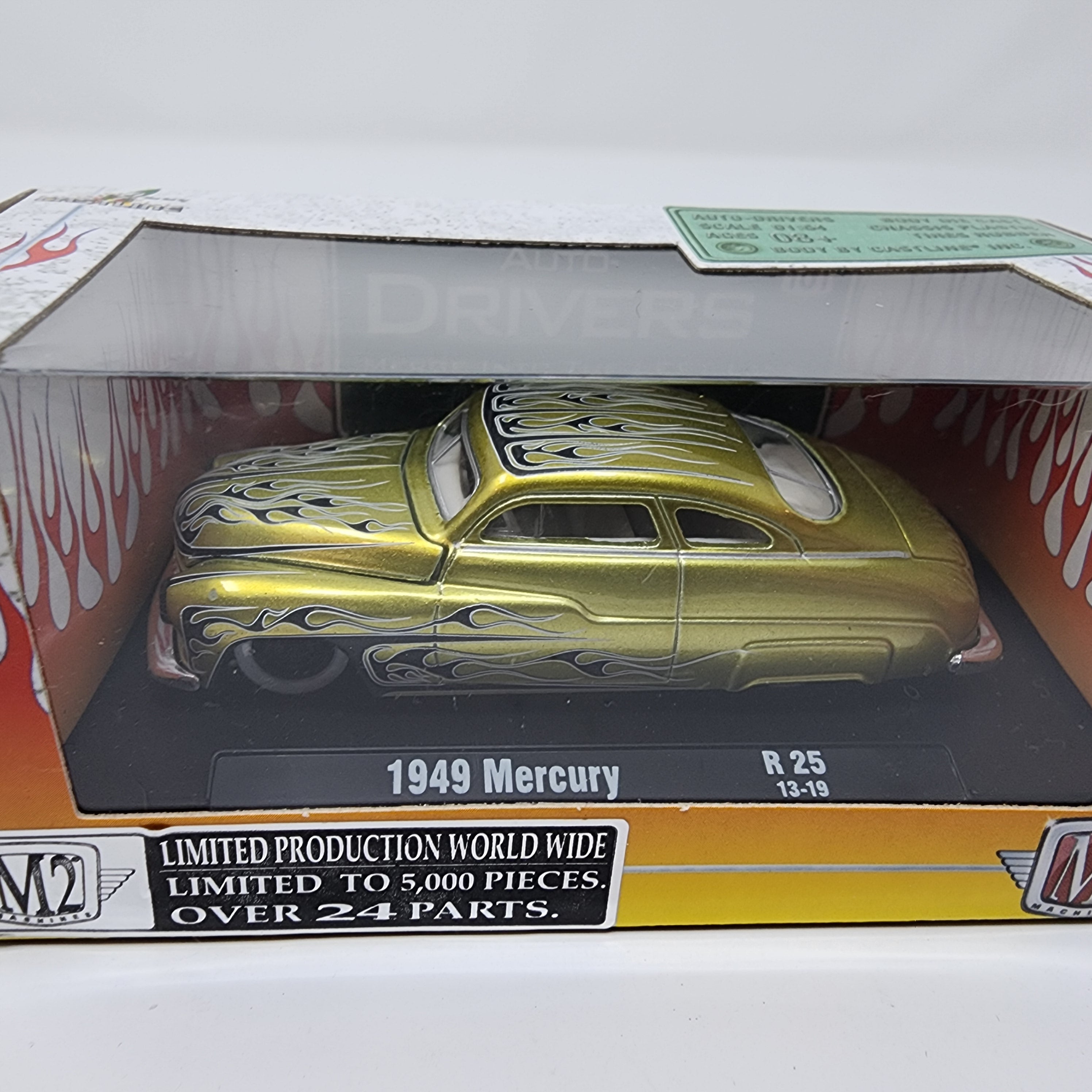 1949 Mercury * Limited GOLD * M2 Machines Auto-Drivers、mySite、hgirdovlk