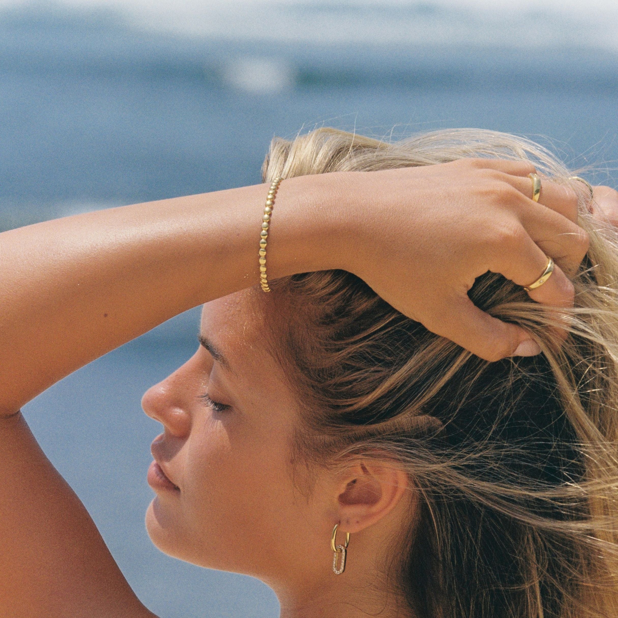 Beaded Cuff、mySite、hinf8tx79