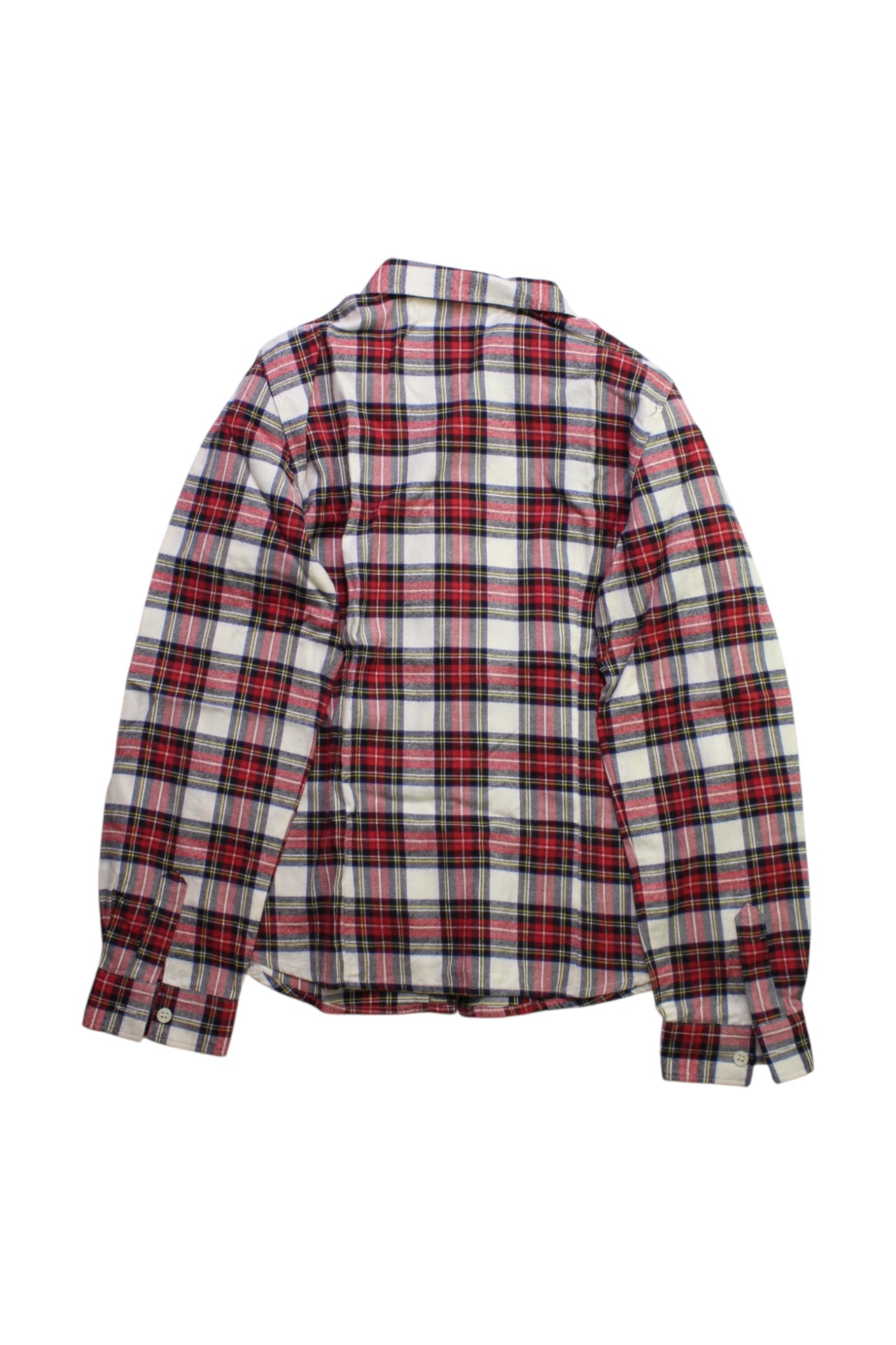 Bonpoint Checkered Long Sleeve Shirt - Size 10Y、mySite、g9winljtr