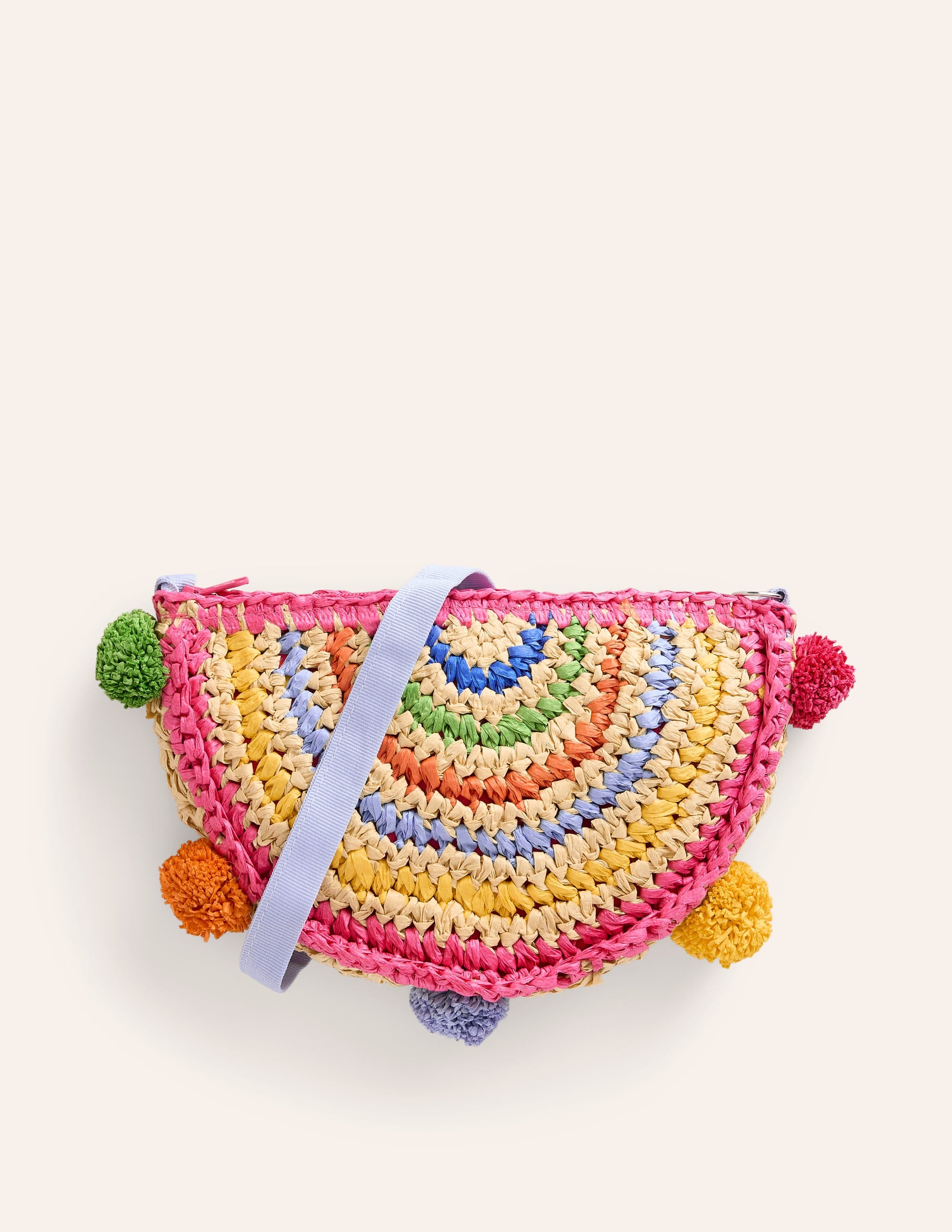  Straw Rainbow Bag-Multi Rainbow、mySite、ashleygrahame