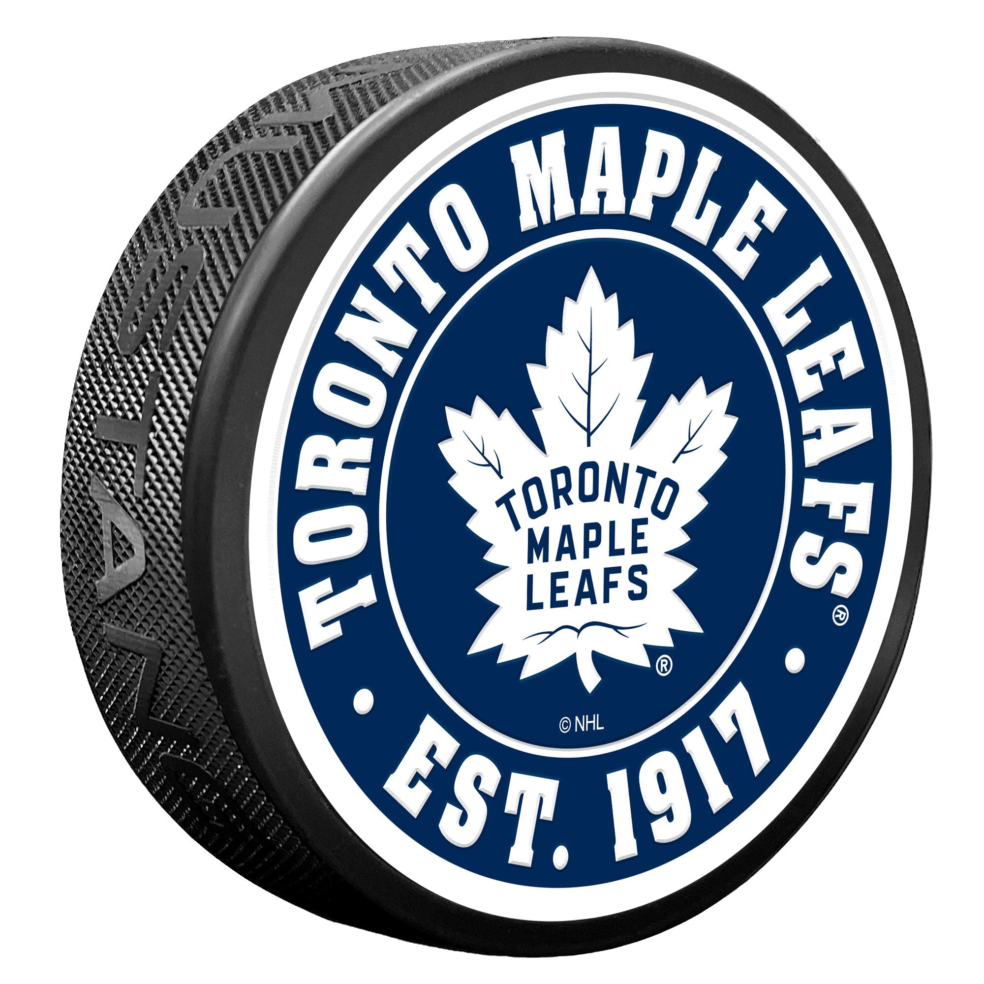 Toronto Maple Leafs Established Hockey Puck、mySite、neckold