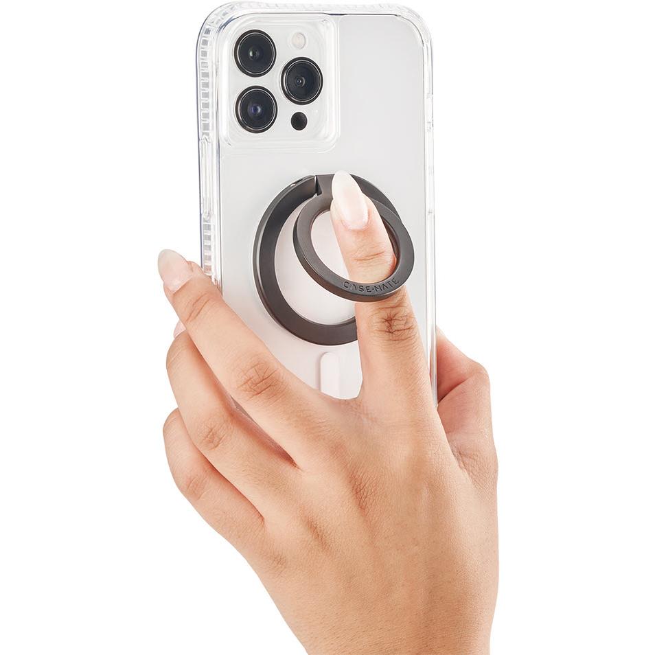 Case-Mate Magnetic Ring Stand with MagSafe (Matte Black)、mySite、camillekostekn