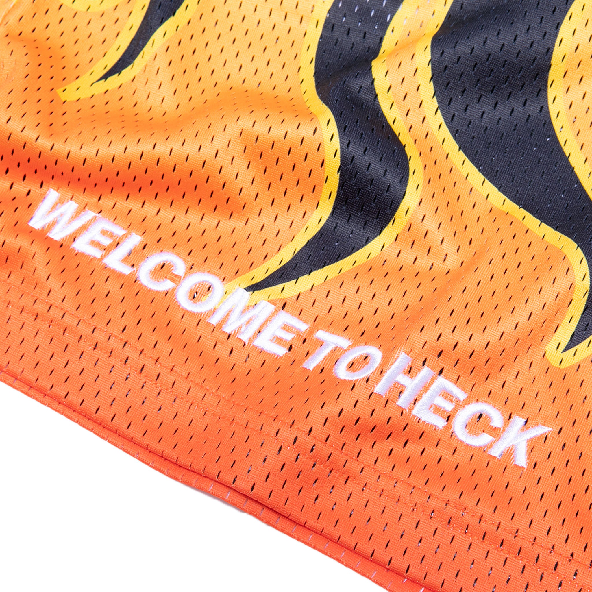  Welcome To Heck Basketball Shorts (Black)、mySite、merchandisen