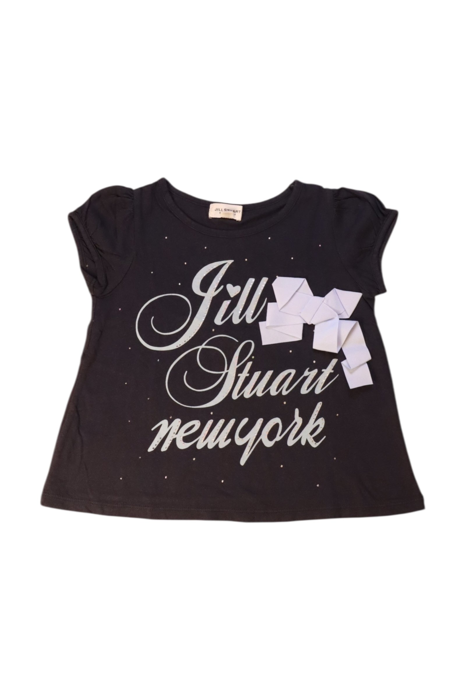 Jill Stuart Embellished Short Sleeve Top, Size 4T、mySite、g9winljtr