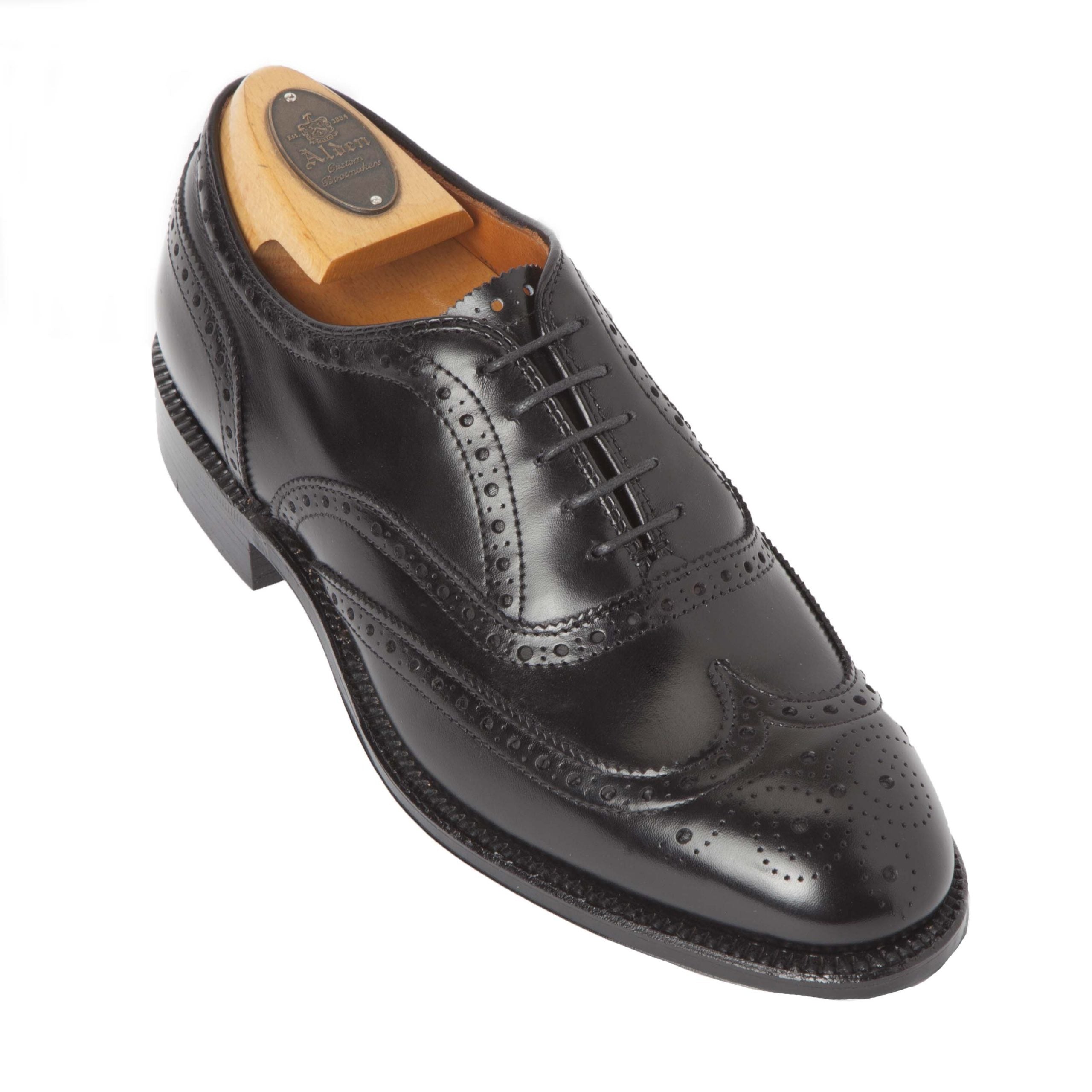  903 - Wing Tip in Bal Black Calfskin、mySite、preschool7hills