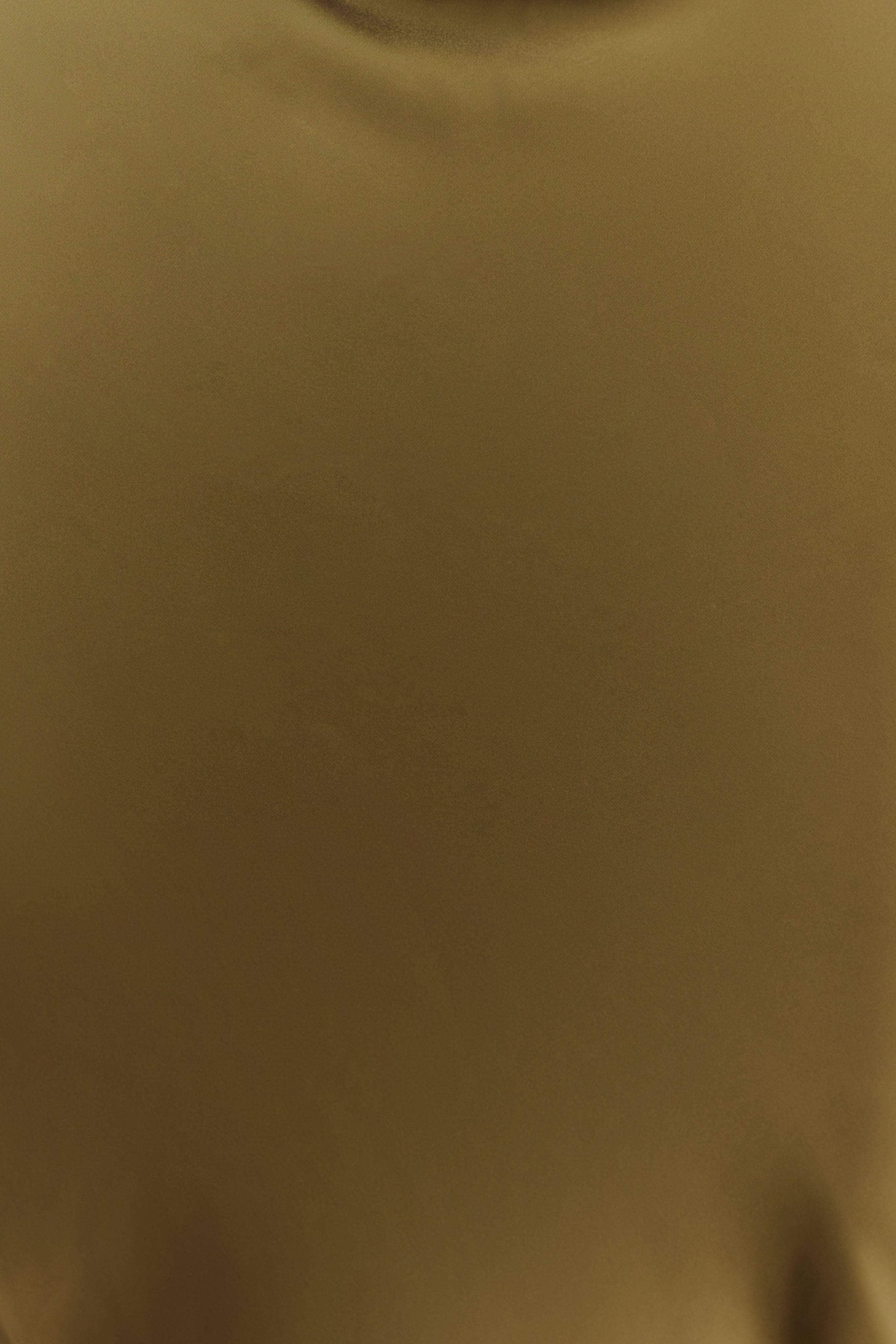 Nicola Satin Asymmetric Maxi Skirt - Basil、mySite、solidvoid