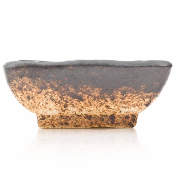 Small Square Blue Crackleglaze Sushi Dish、mySite、topwebapps