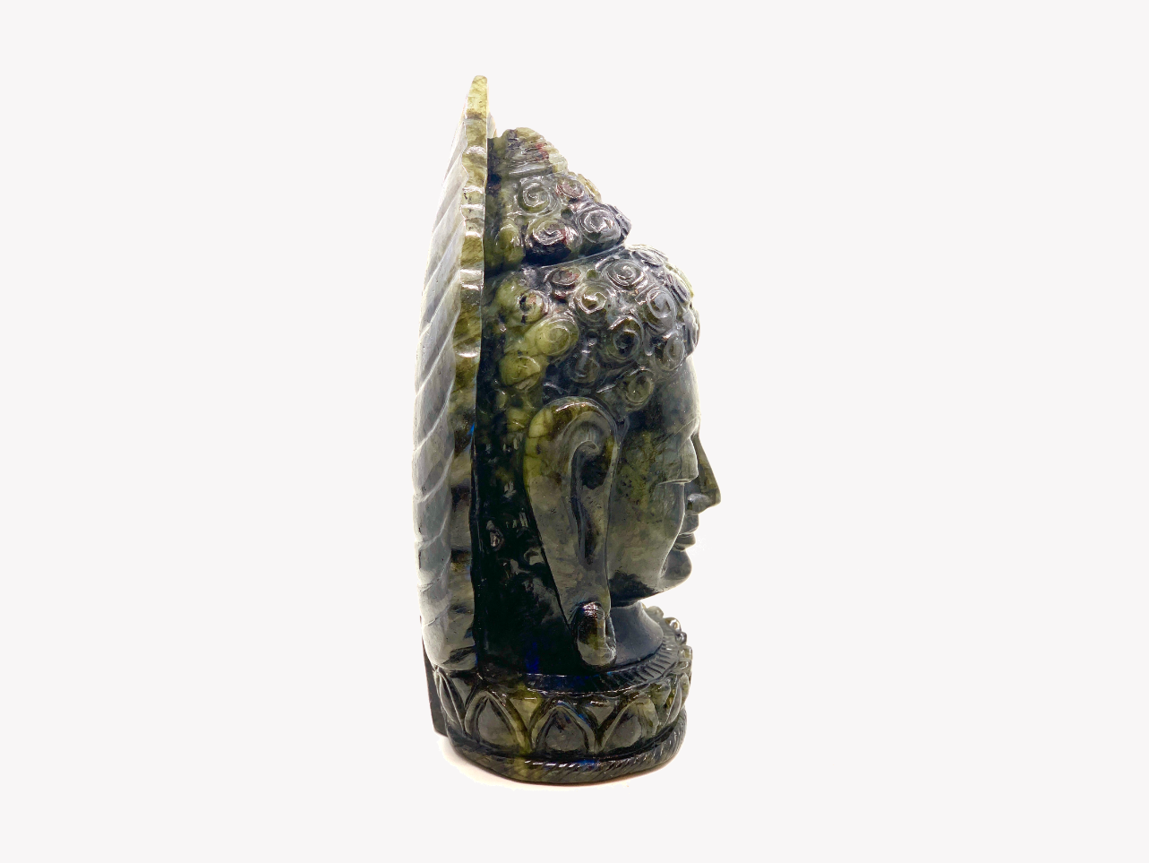 Buddha Statue - Labradorite (Medium, 32cm)、mySite、topwebapps