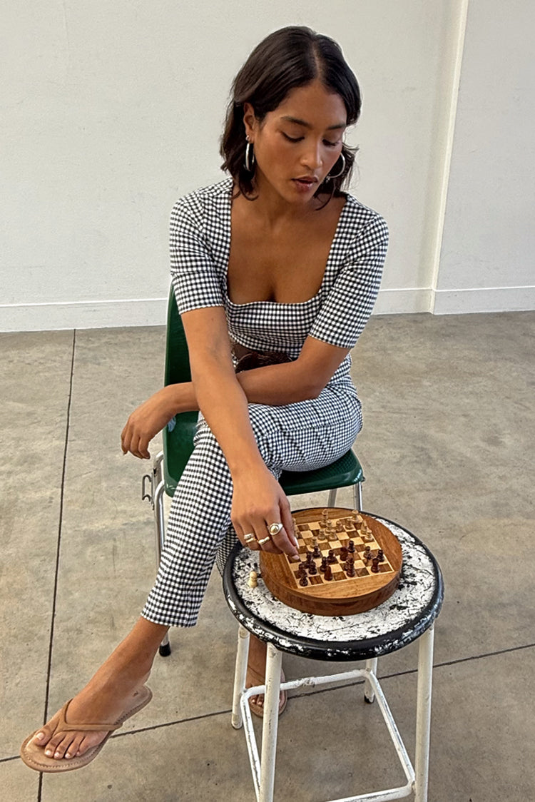 Gingham Top、mySite、solidvoid