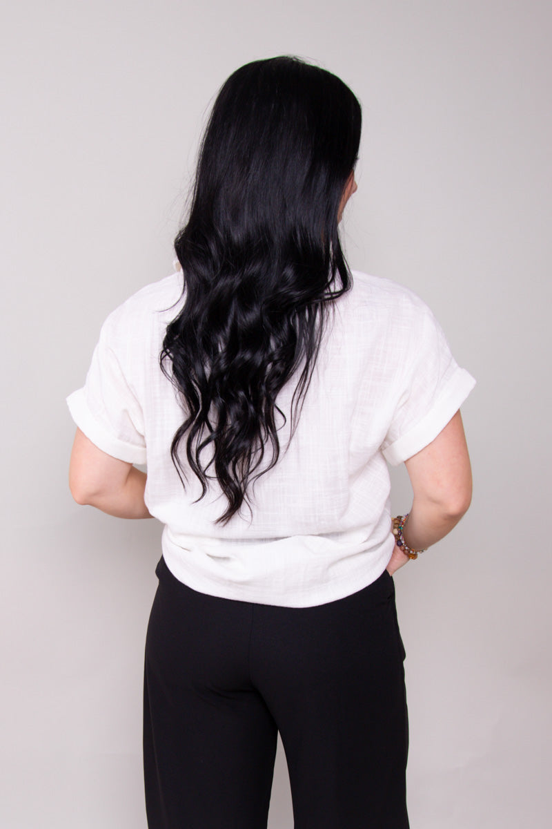 Breezy Gauze Button-Down Top - FINAL SALE、mySite、hinf8tx79