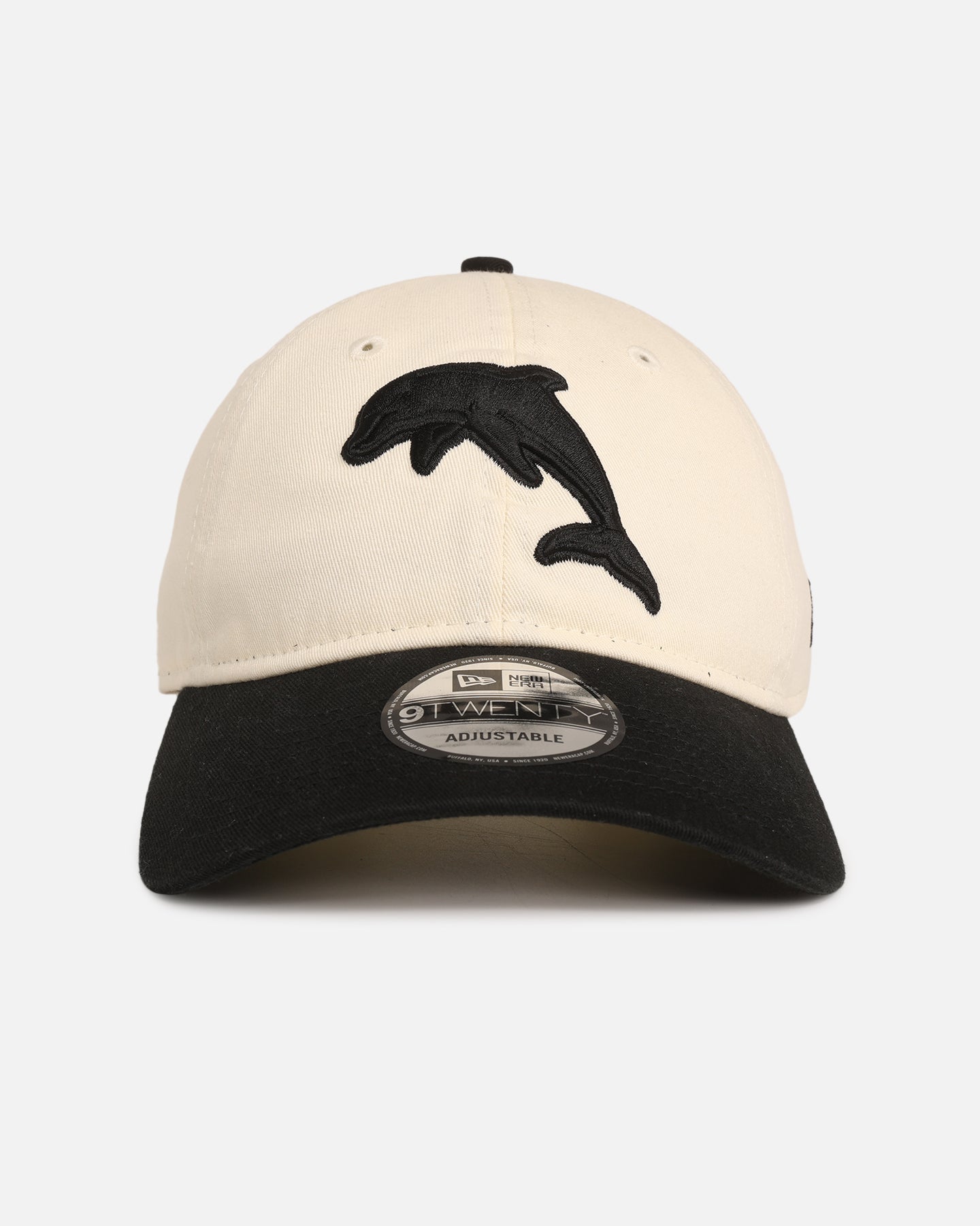 New Era The Dolphins 'NRL Two Tone' 9TWENTY Strapback Chrome White/Black、mySite、zt4zffjzw