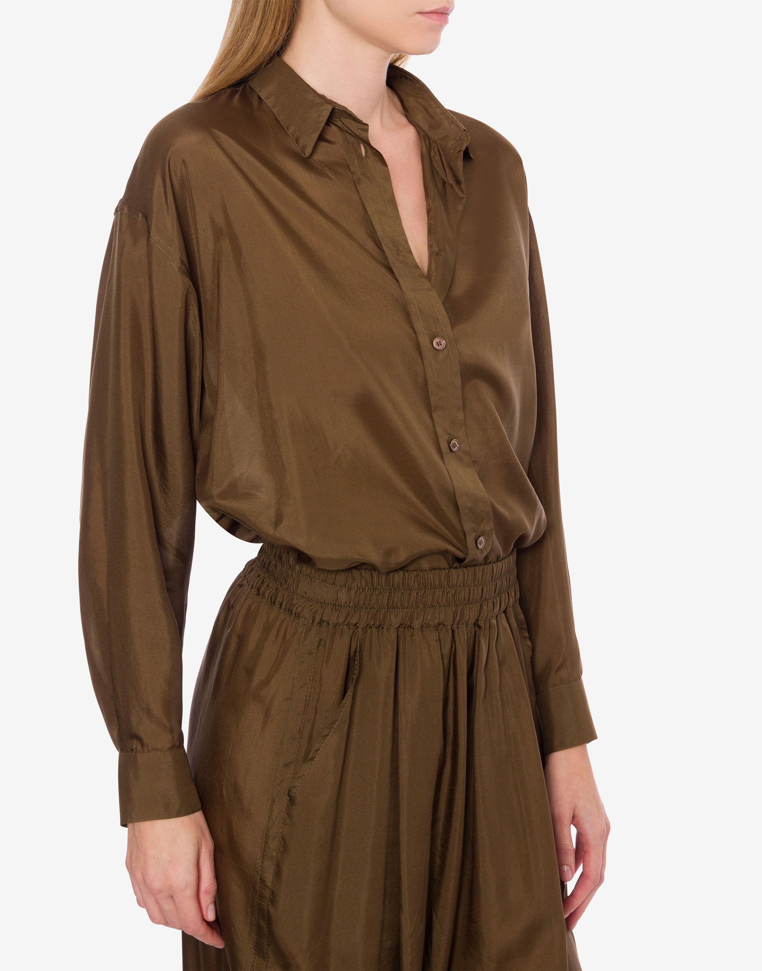 Camicia in seta habotai lavata、mySite、aoinhome