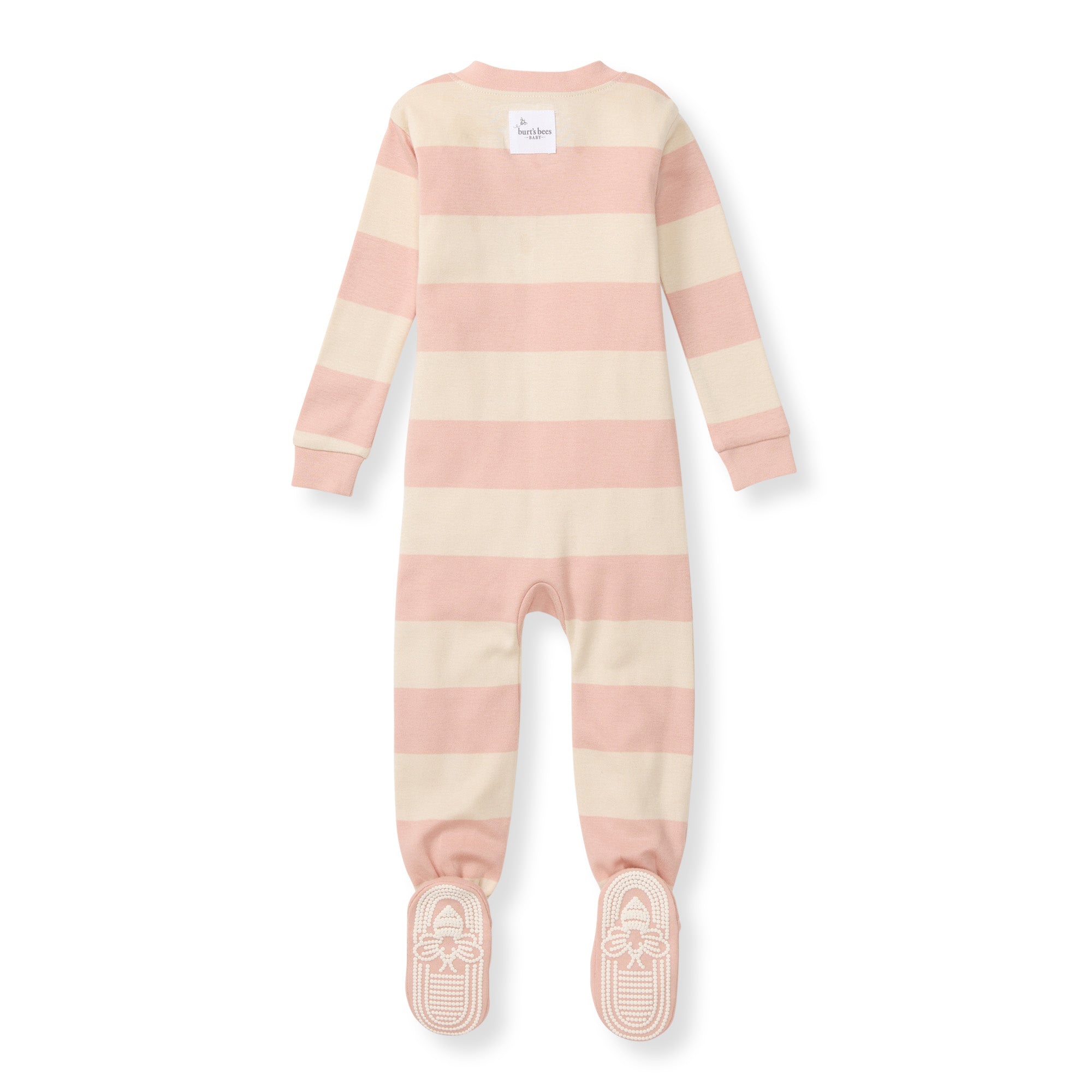 Rugby Stripe Organic Cotton Sleeper - Pink Sand、mySite、g9winljtr