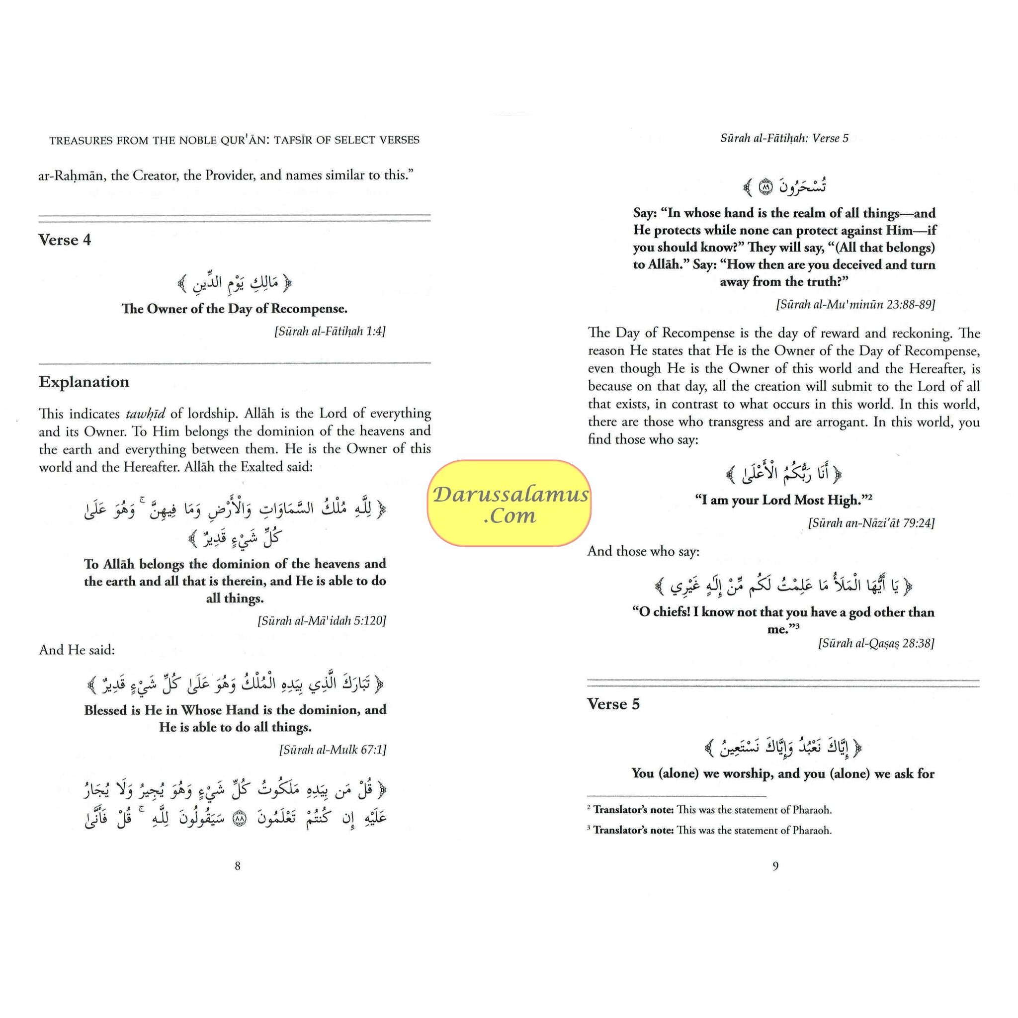 Treasures from the Noble Quran, Tafsir of Select Verses from the Mighty Book By Abdul-Muhsin al-Abbad al-Badr、mySite、topwebapps