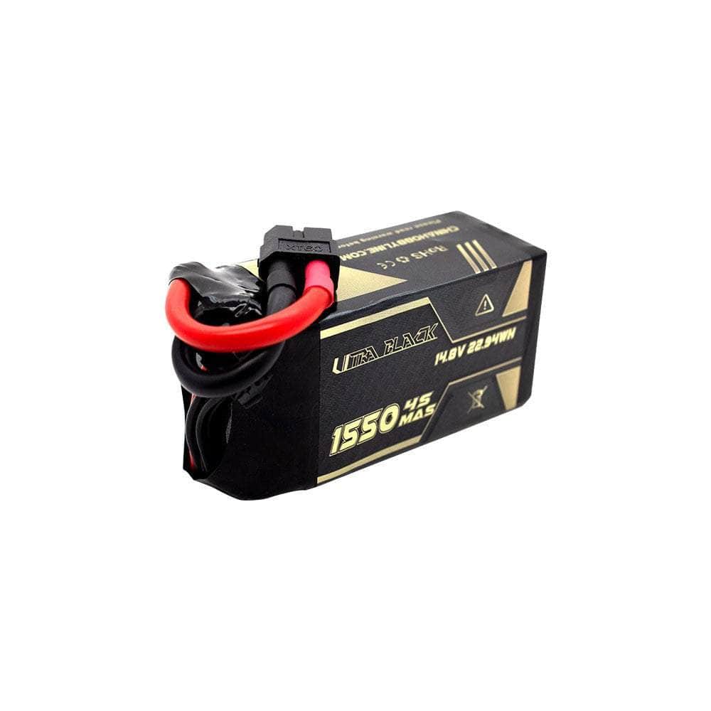  CNHL Ultra Black Series 14.8V 4S 1550mAh 150C LiPo Battery - XT60、mySite、merchandisen