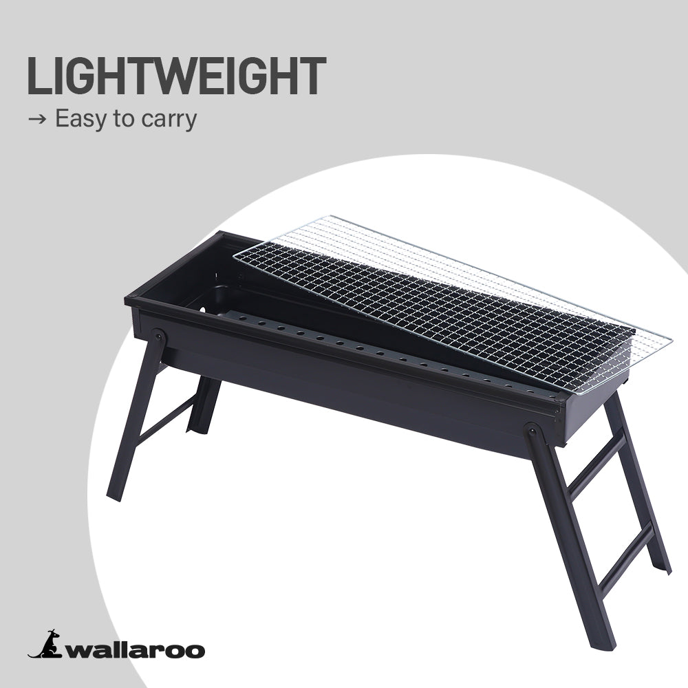 Wallaroo Portable Charcoal BBQ Grill Barbecue、mySite、camillekostekn