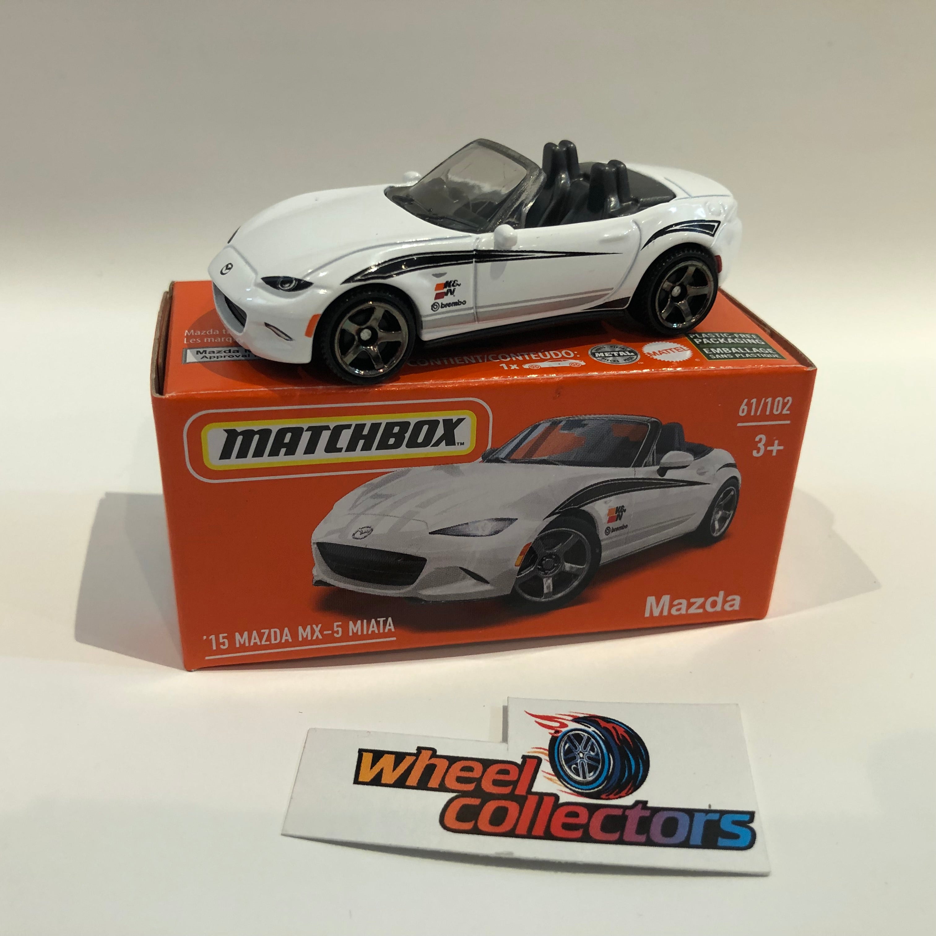 '15 Mazda MX-5 Miata * POWER GRABS 2022 Matchbox Case A Release、mySite、hgirdovlk