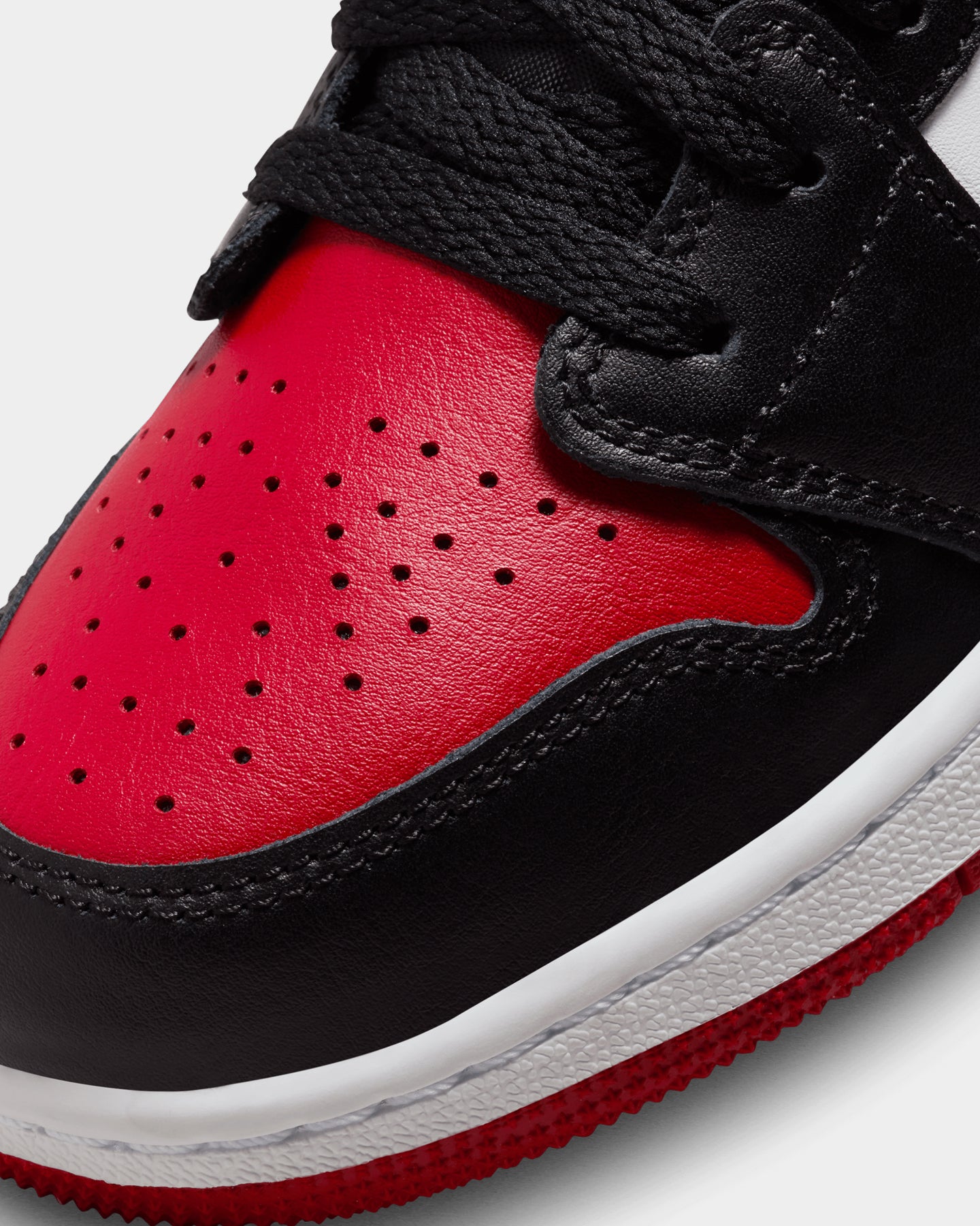 Jordan Kids' Air Jordan 1 Low BG Bred Toe White/Black、mySite、zt4zffjzw