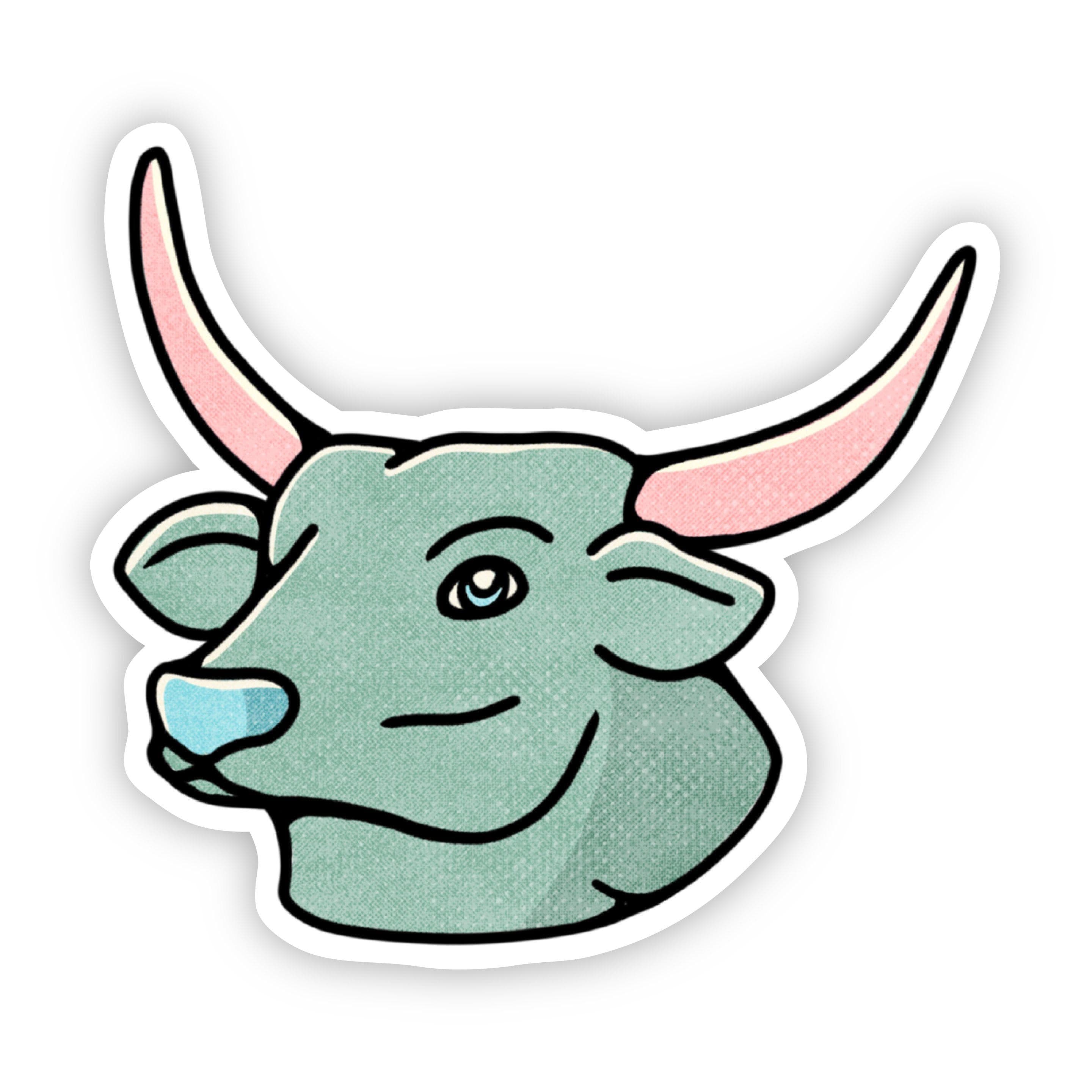  Taurus Bull Sign Zodiac Sticker、mySite、elrpsem3k