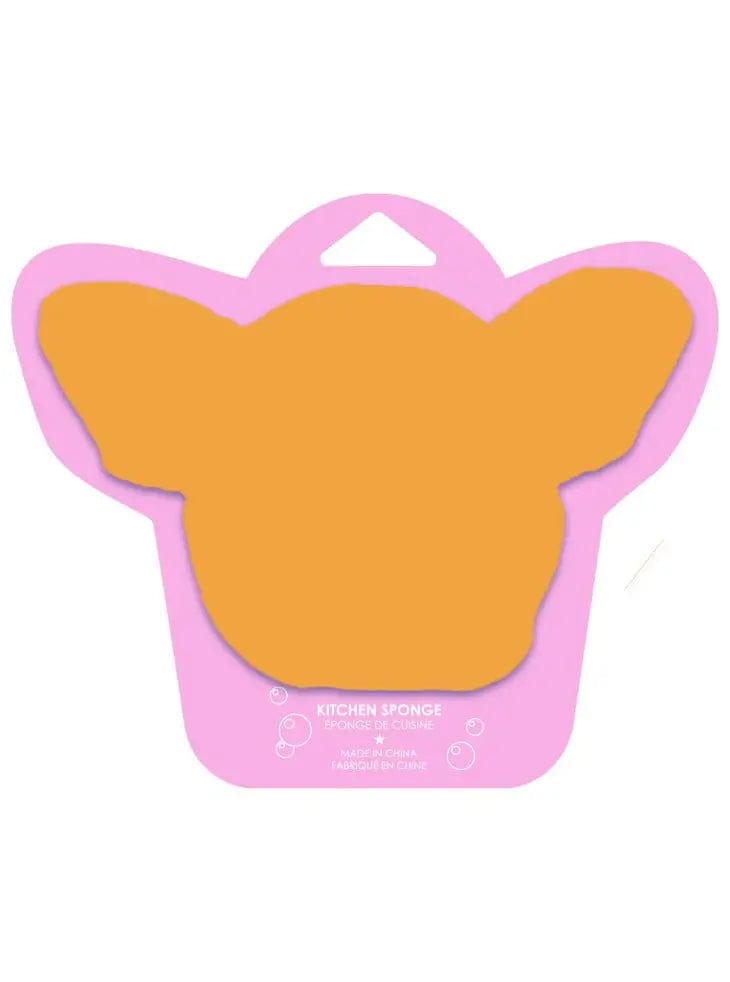 Fawn Puppy Kitchen Scrubbie Sponge、mySite、g9winljtr
