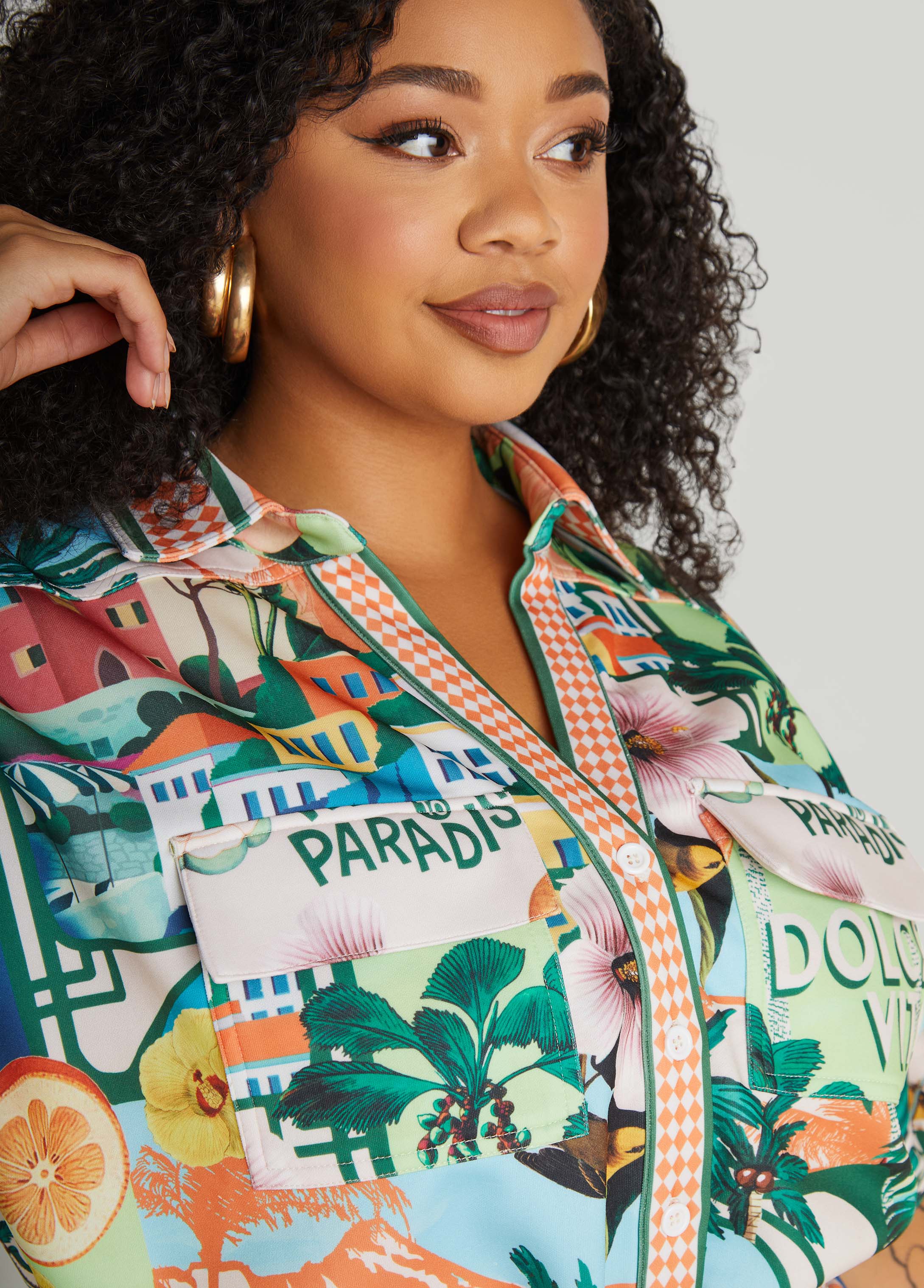 Postcard Print Romper、mySite、bengalsvssteelers