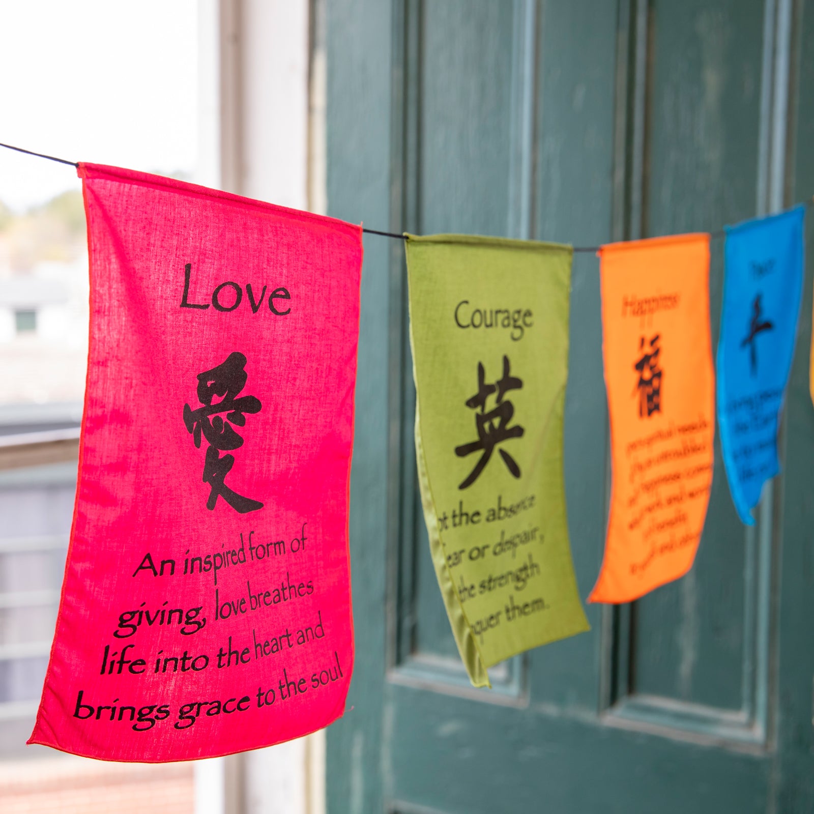Large Prayer Flag in Bright Colors、mySite、topwebapps