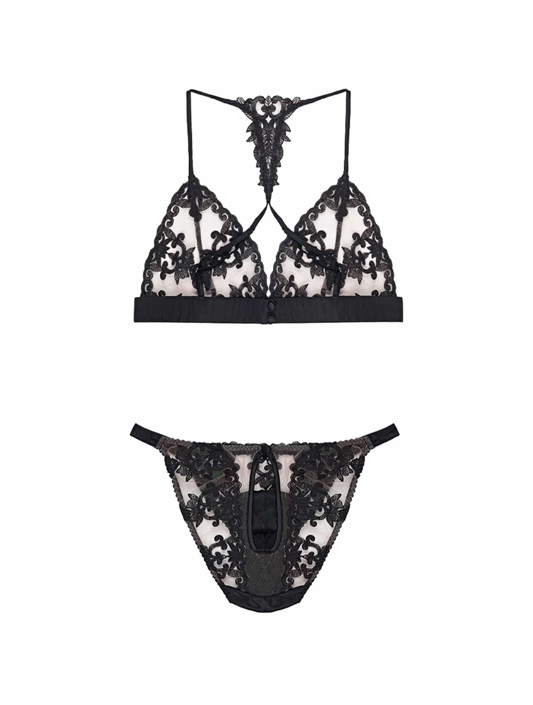  Onyx Luxury Boudoir Bra & Ouvert Brief、mySite、justintrudeaud