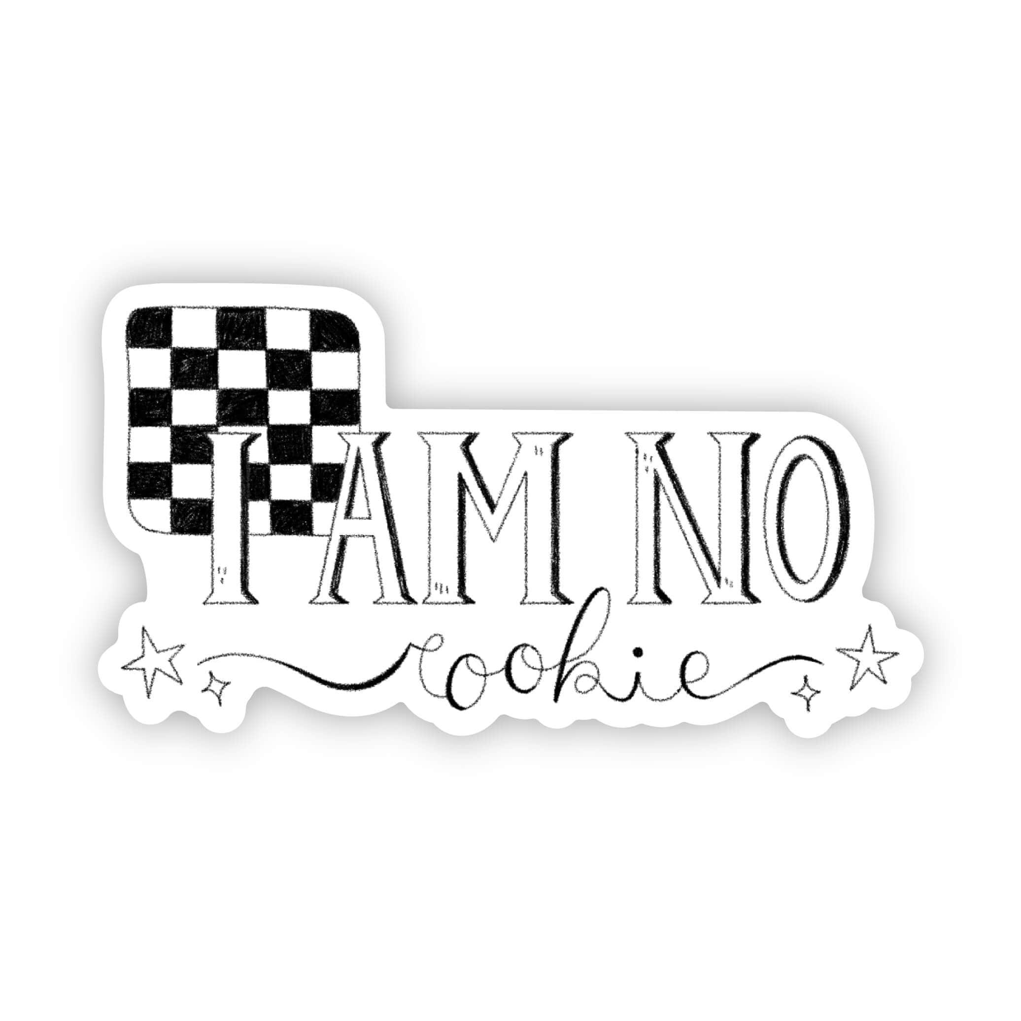  I am no rookie calligraphy chess sticker、mySite、elrpsem3k