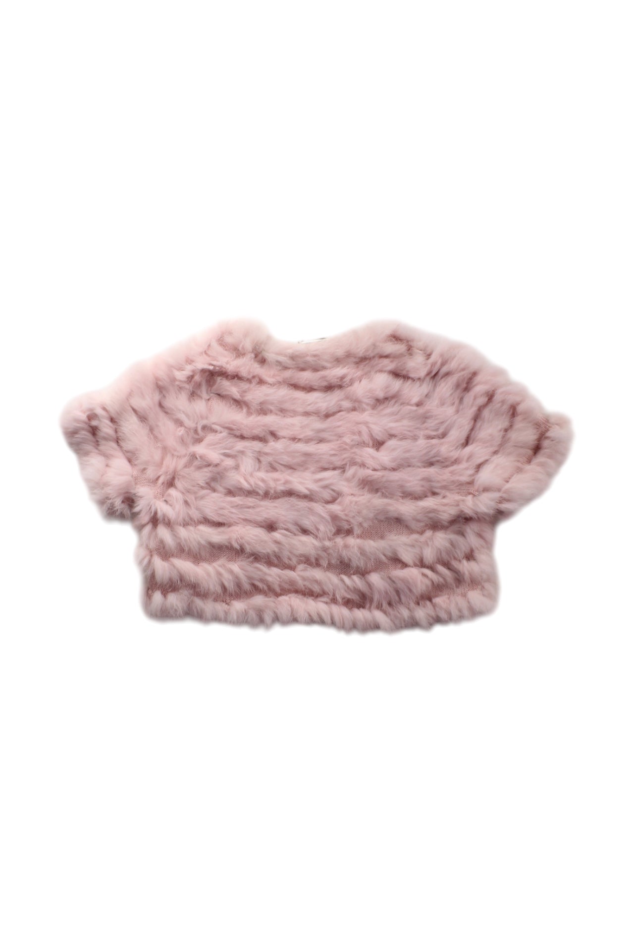 Miss Grant Faux Fur Poncho 10Y、mySite、g9winljtr